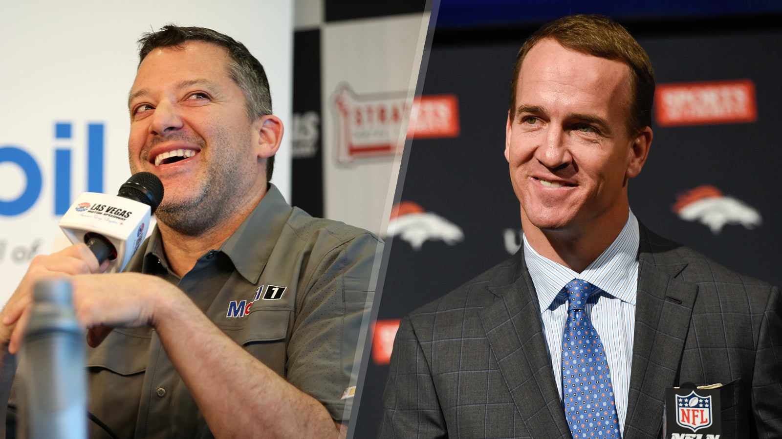 From one retiring sports icon to another, Tony Stewart praises Peyton Manning