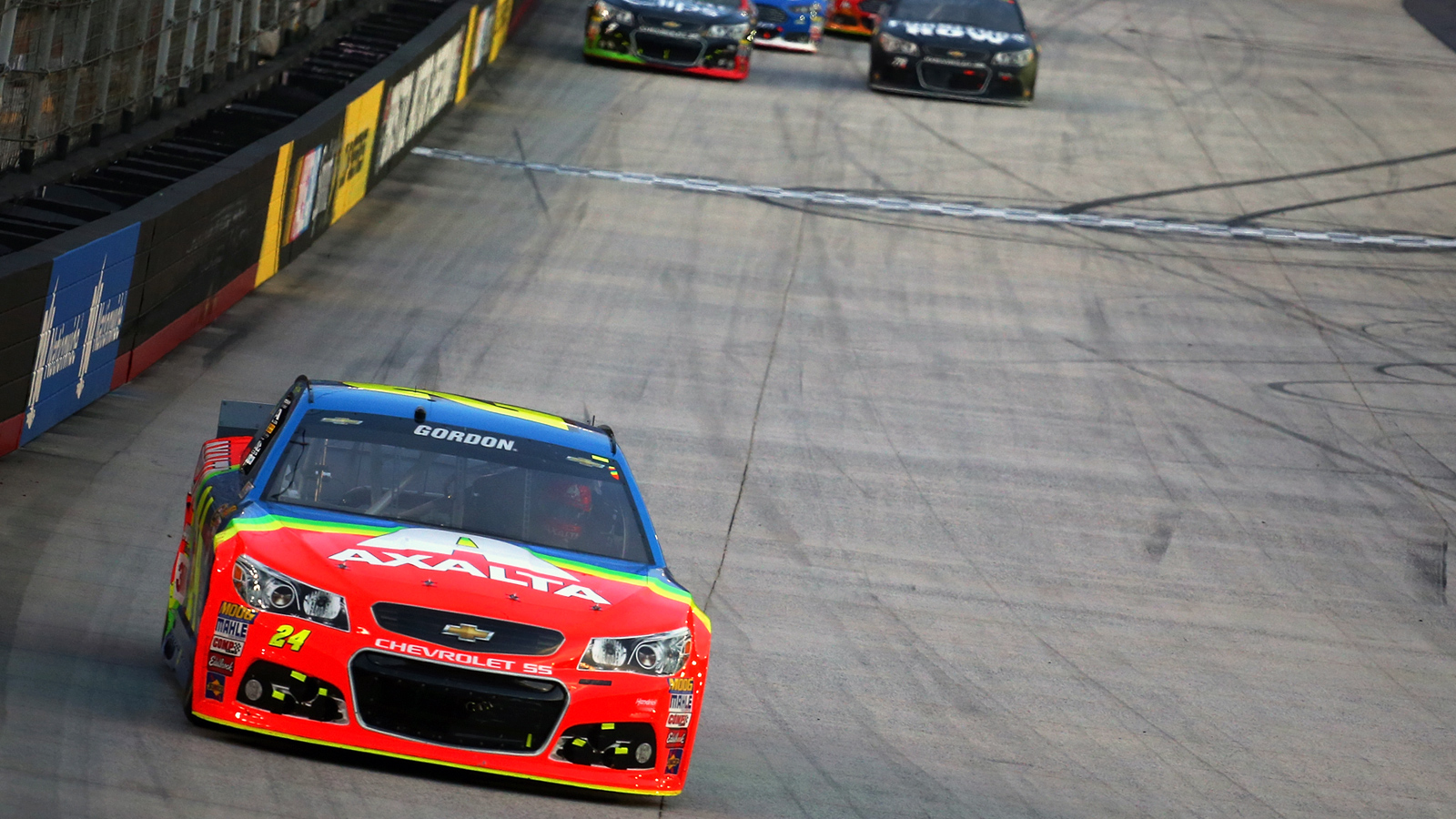 End of the rainbow: Jeff Gordon's Bristol career finishes on sour note