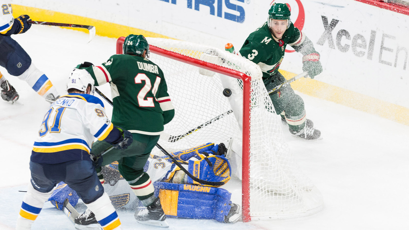Blues suffer 2-1 overtime loss to Wild