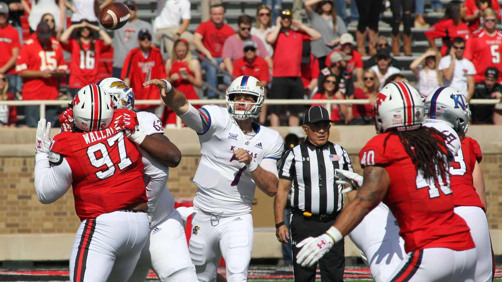 Jayhawks lose 43rd straight Big 12 road game, 48-16 to Texas Tech
