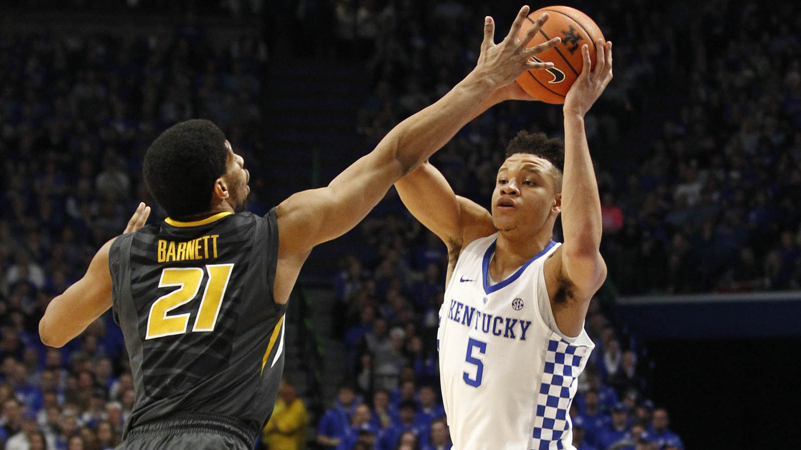 Mizzou held in check in 87-66 loss to Kentucky