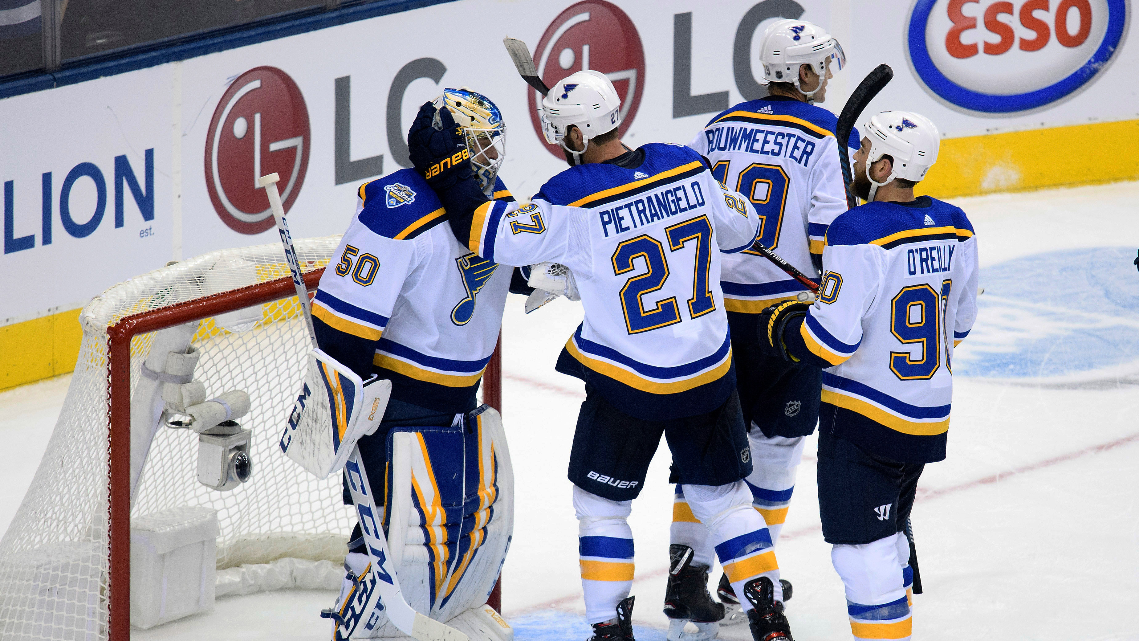 Pietrangelo scores game-winning goal in Blues' 3-2 win over Maple Leafs