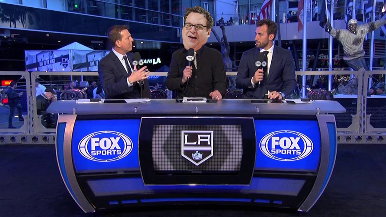 Jeff Garlin heads up Saturday's 'Hockey Night in SoCal' lineup on FOX Sports West