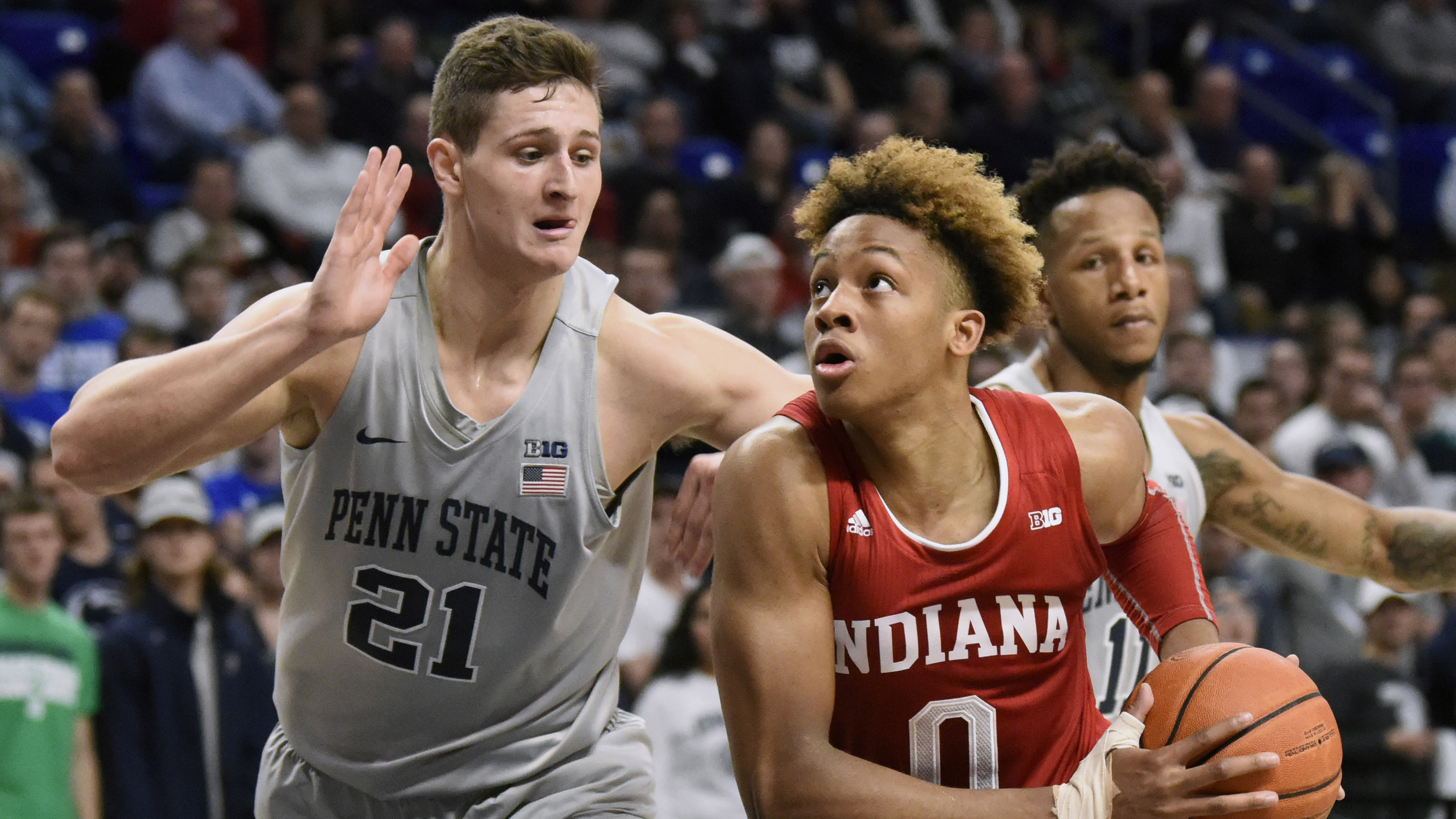 Langford's big second half lifts Indiana in 64-62 win over Penn State