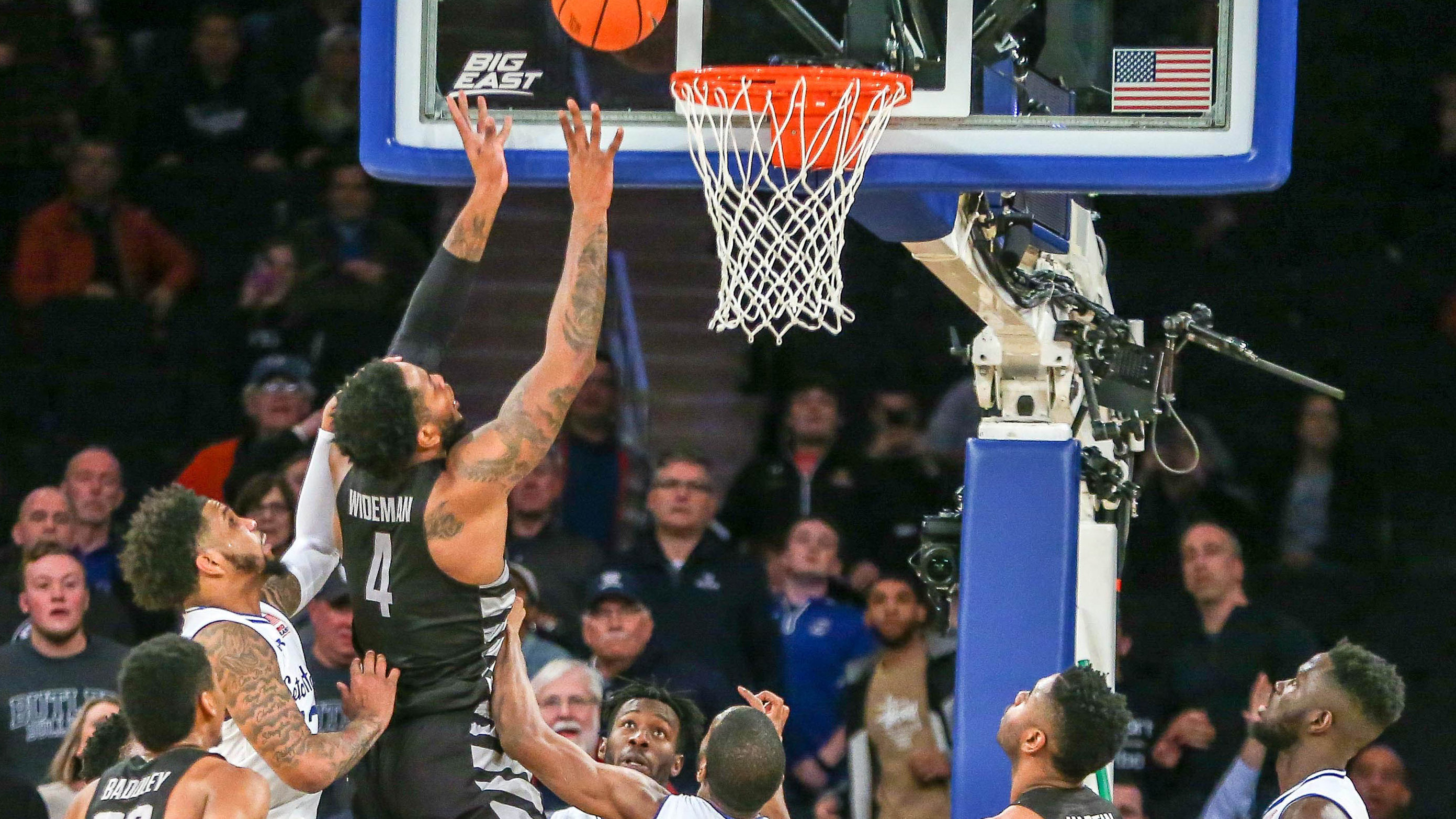 Wideman's putback in final seconds lifts Butler to upset win over Seton Hall