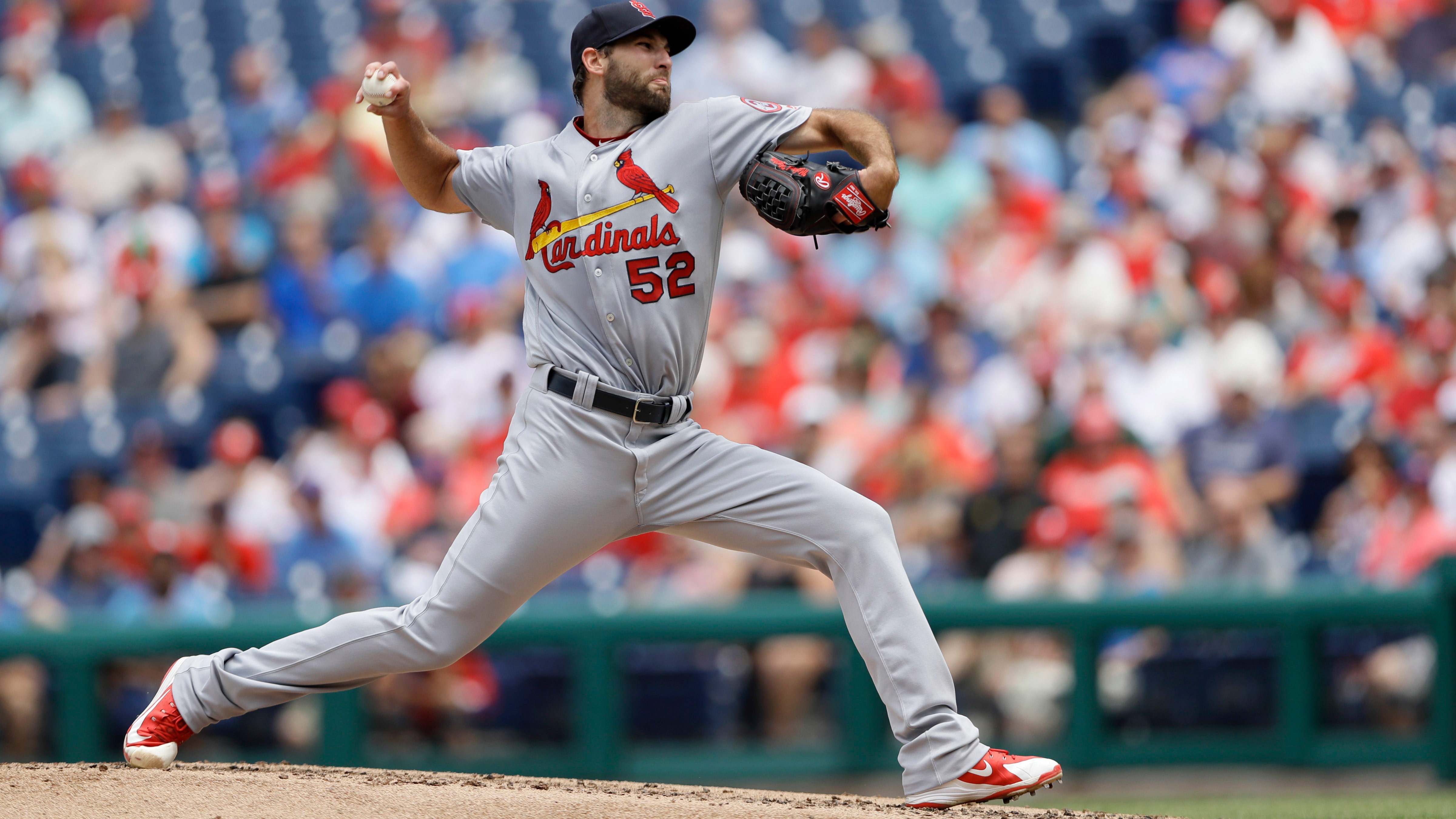 Cardinals' Wacha leaves start early with left oblique strain