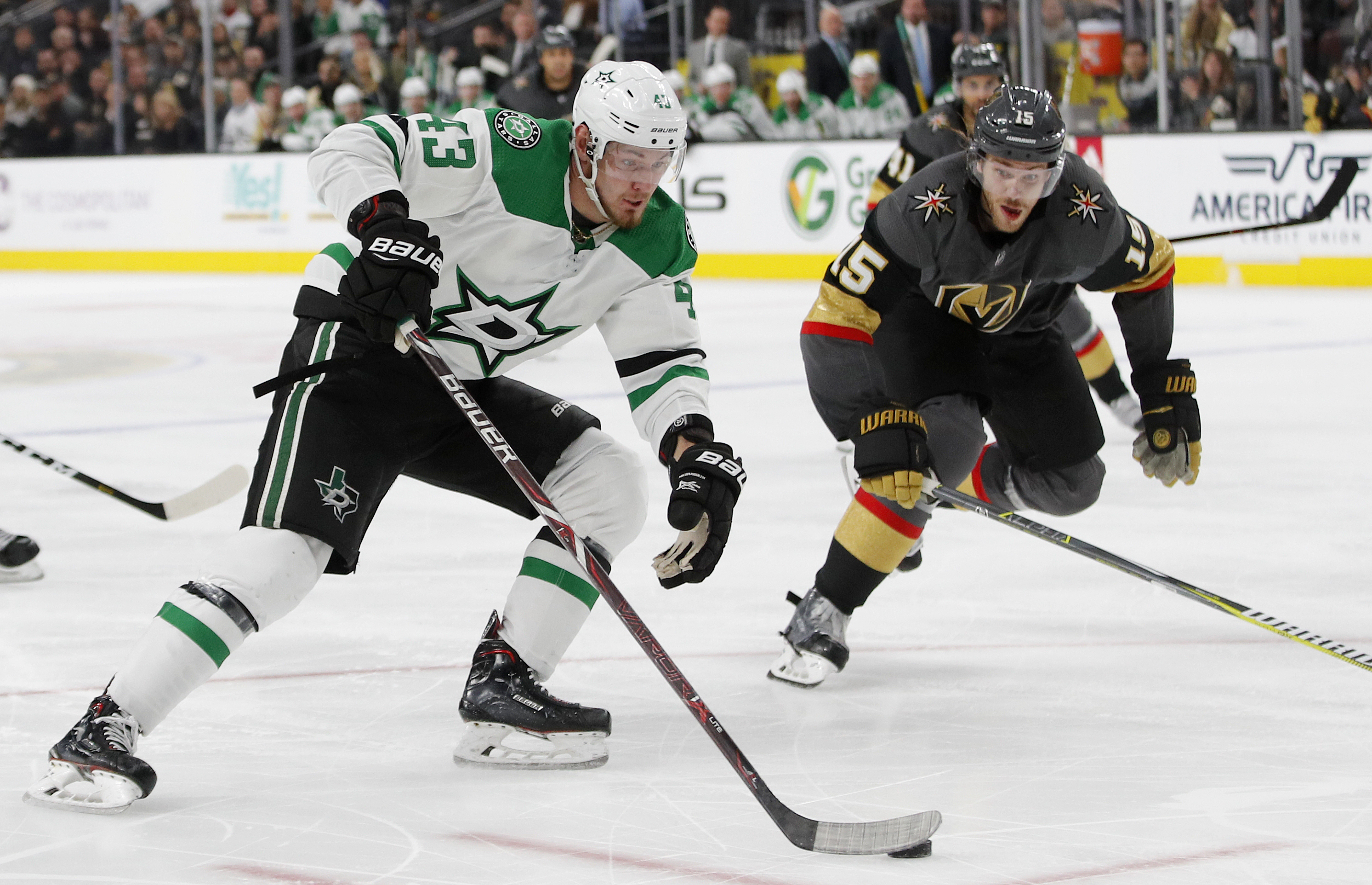 Pacioretty scores twice, Golden Knights top Stars 4-1