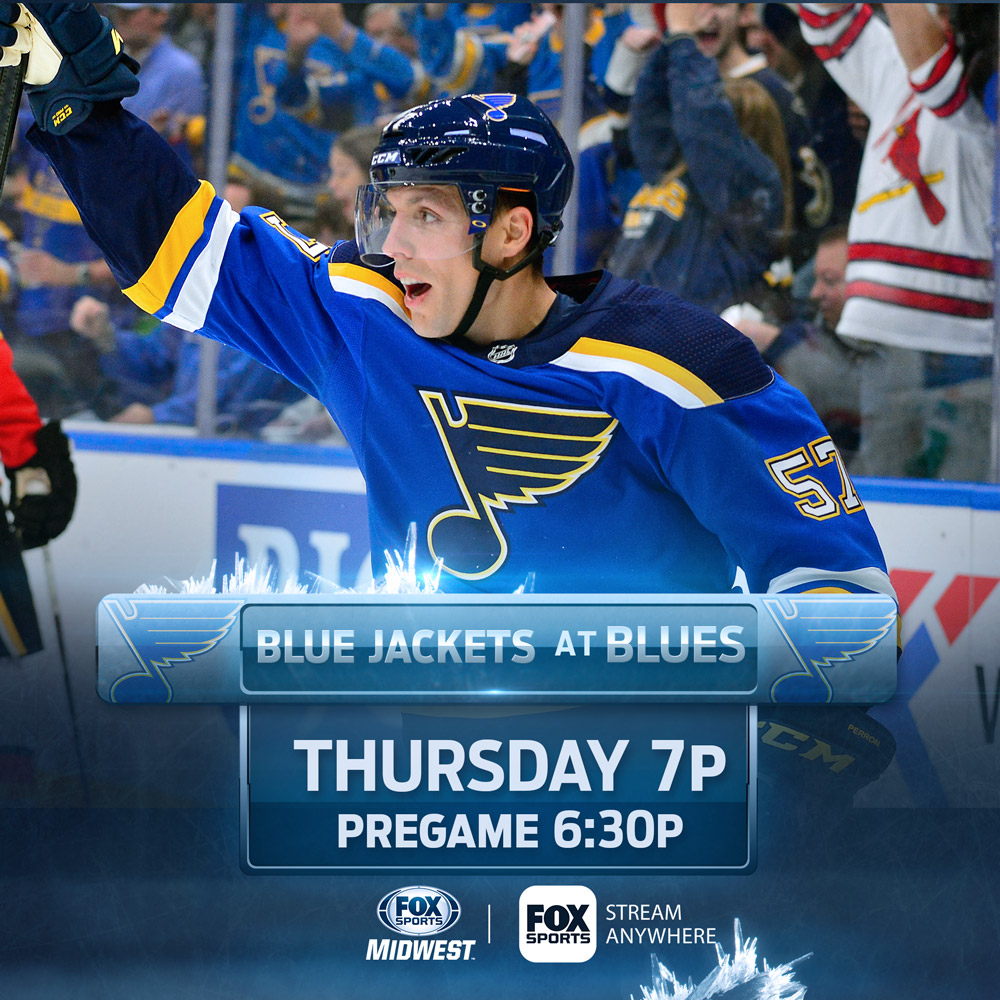 Blues return home hoping to get back on track against Blue Jackets