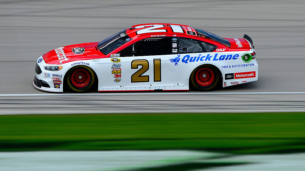 Late strategy puts Blaney in position to battle for first win