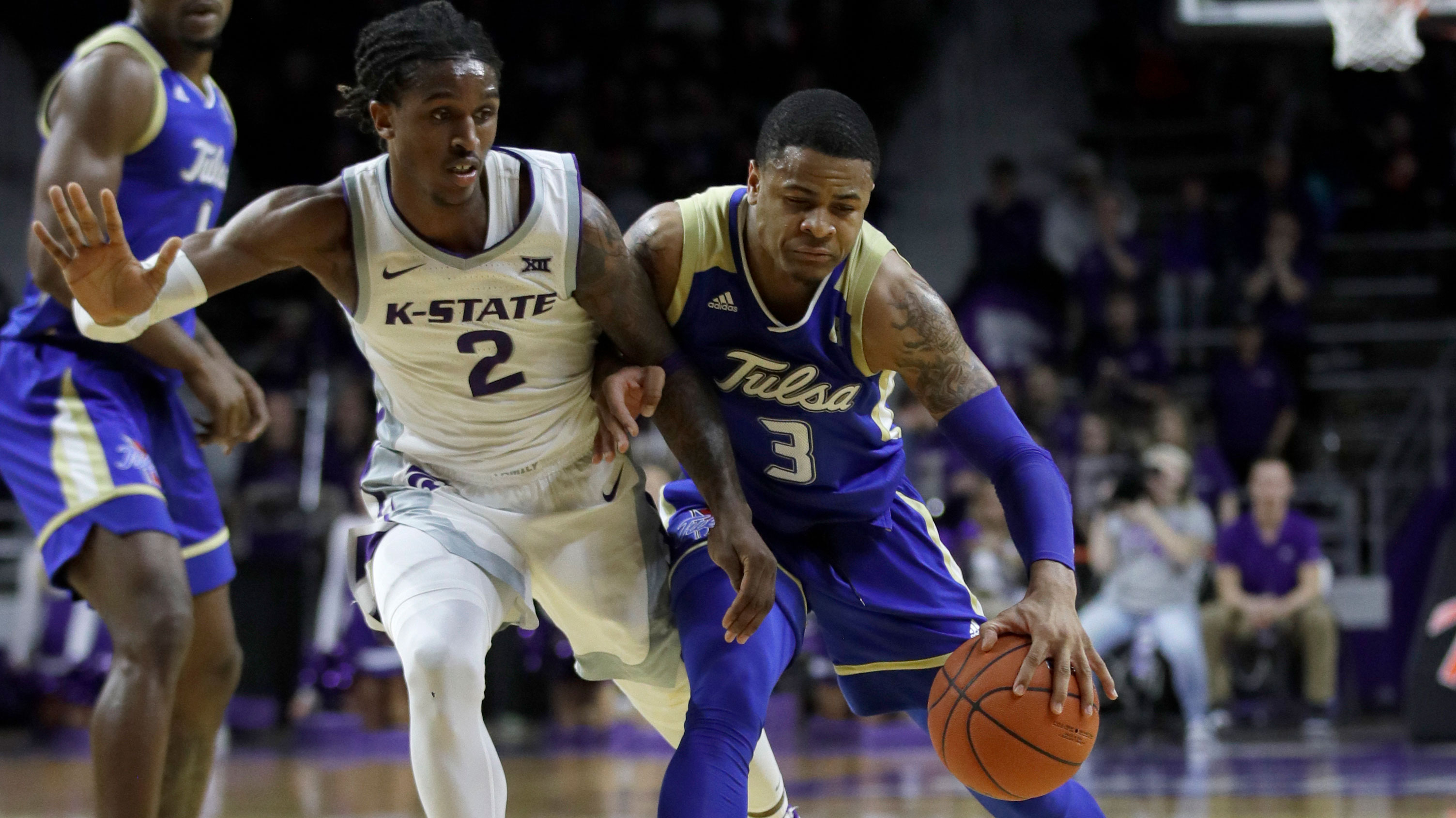 Diarra scores 25, K-State edges Tulsa 69-67