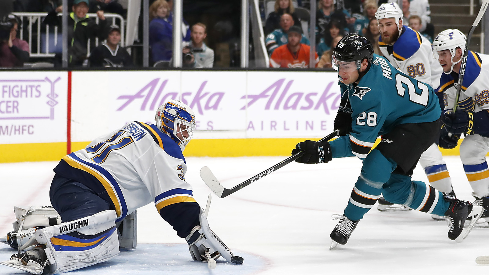 Blues suffer second shutout loss in three games, 4-0 to Sharks