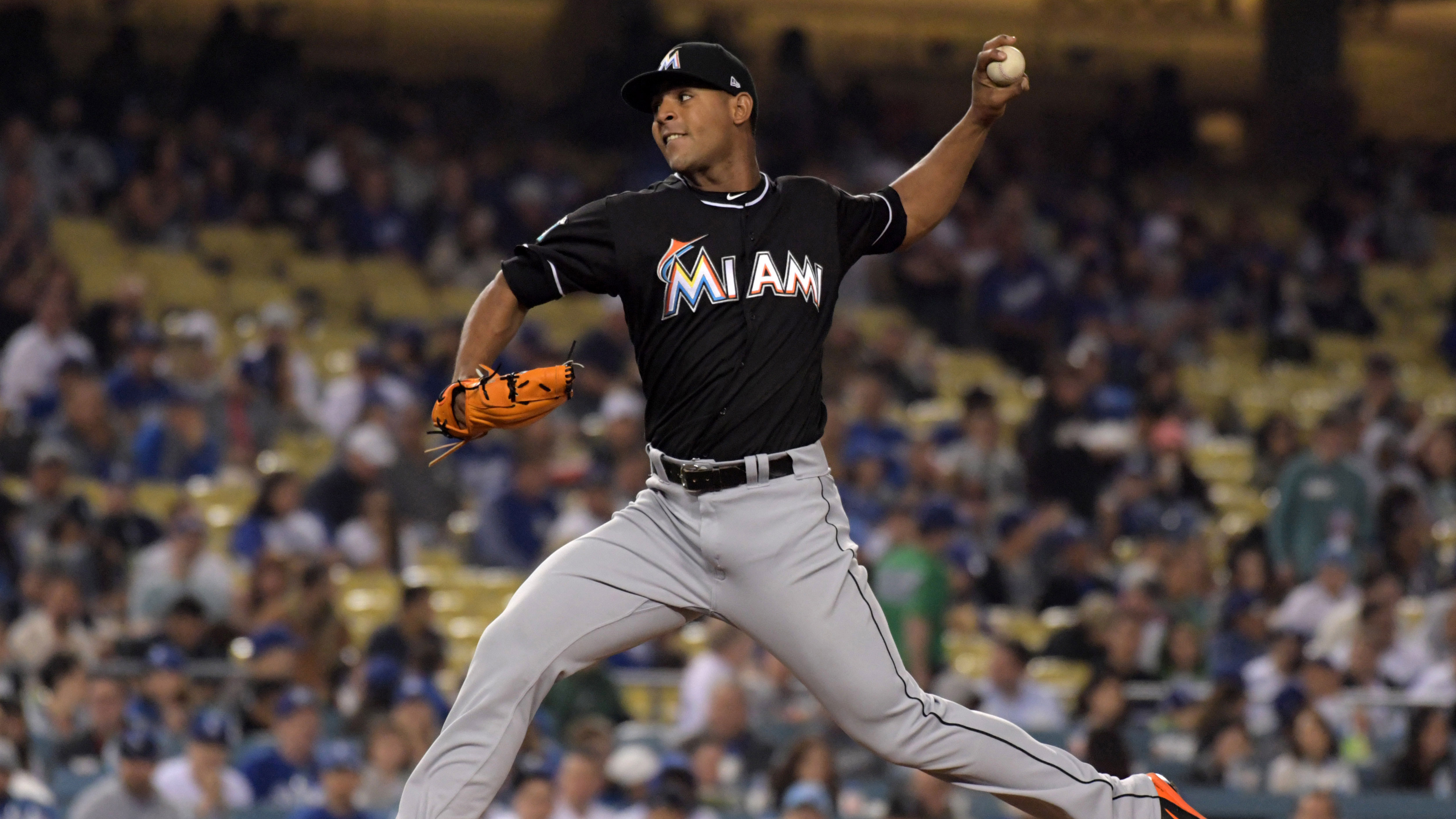 Jarlin Garcia turns in another electric start but Marlins fall to Dodgers