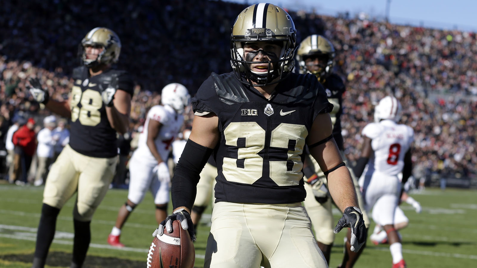 Purdue clinches bowl eligibility with 31-24 win over Indiana