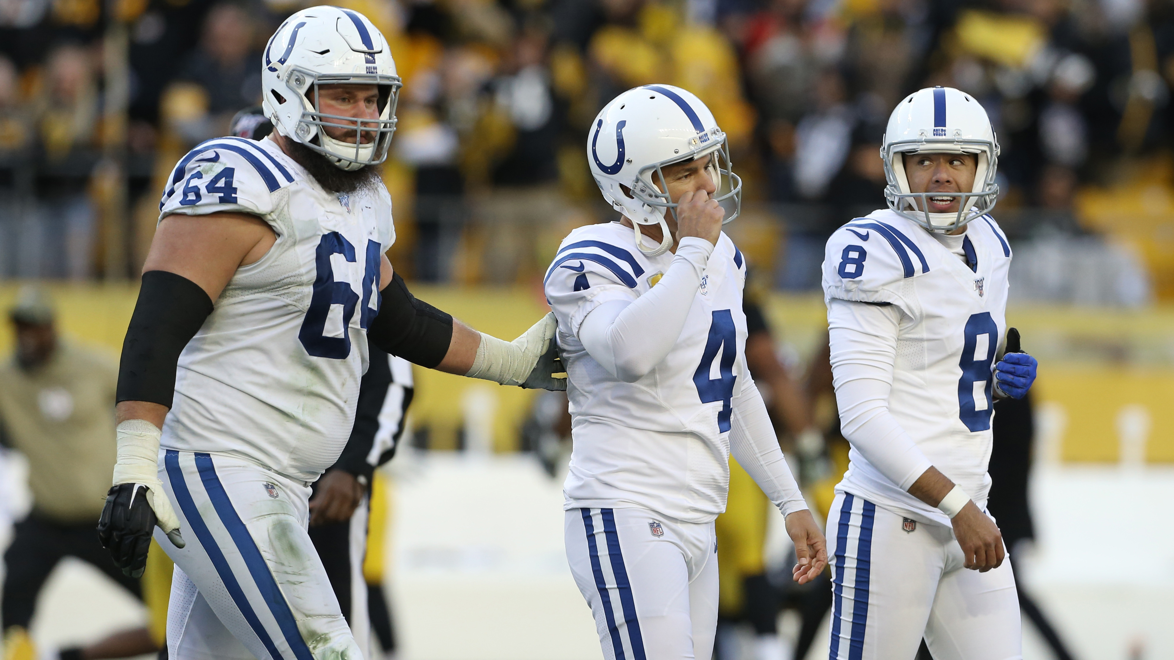 Reich maintains 'all of the confidence in the world' in Vinatieri despite another crucial miss