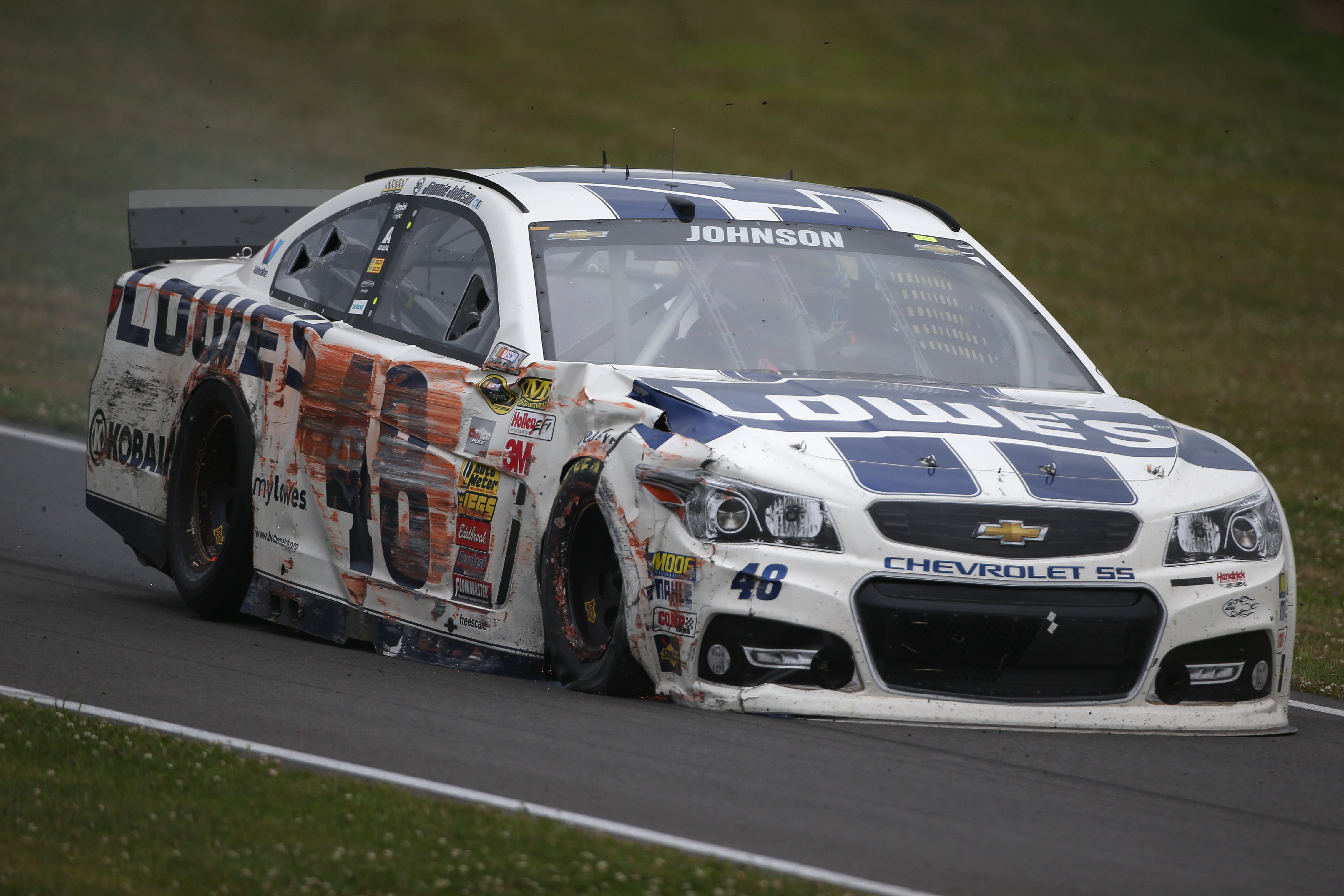 Summertime blues: Johnson's misery continues at Pocono