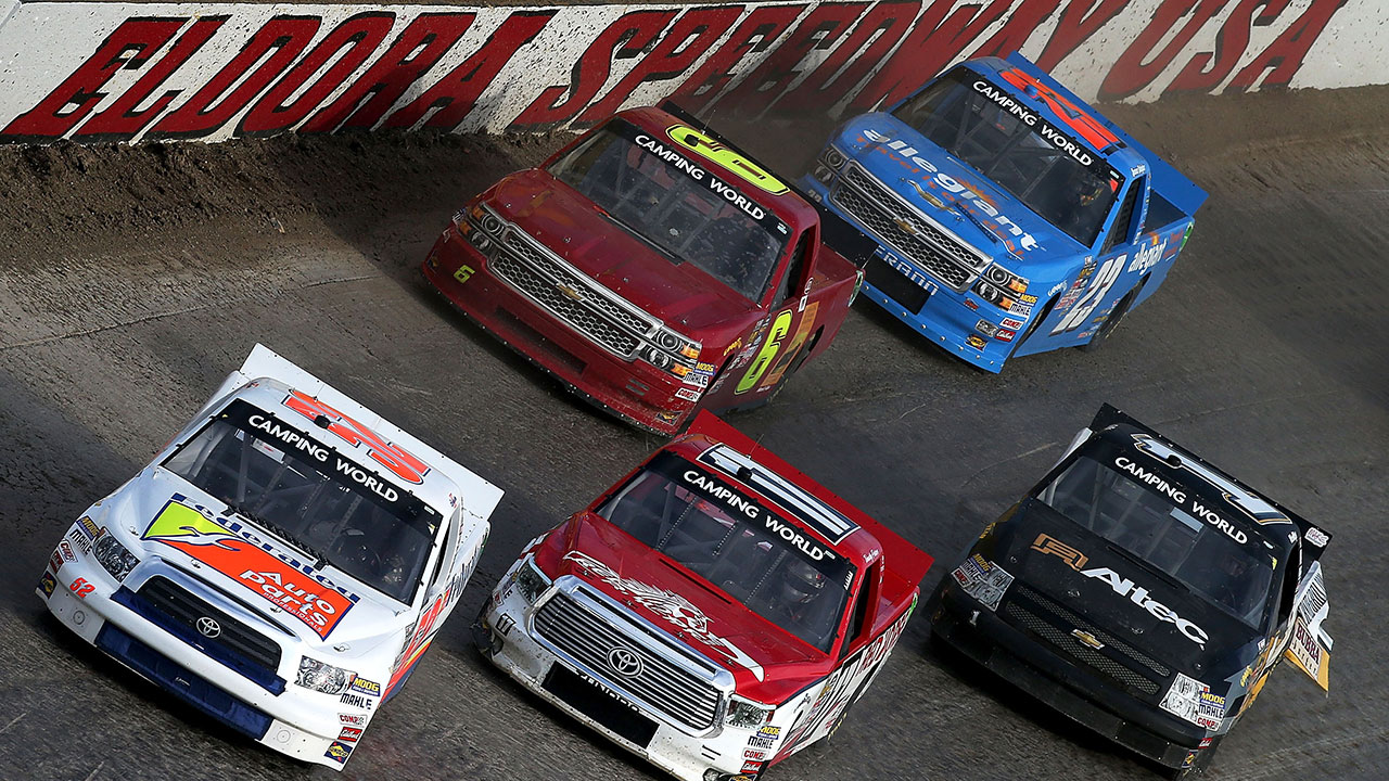 Race results: 1-800-CAR-CASH Mud Summer Classic NCWTS race at Eldora Speedway