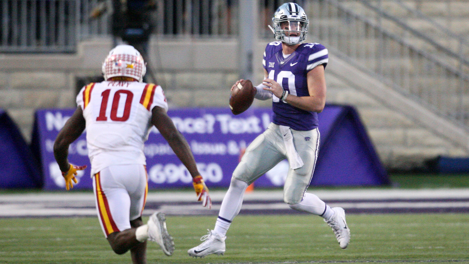 K-State wraps up regular season with thrilling 20-19 win over Iowa State