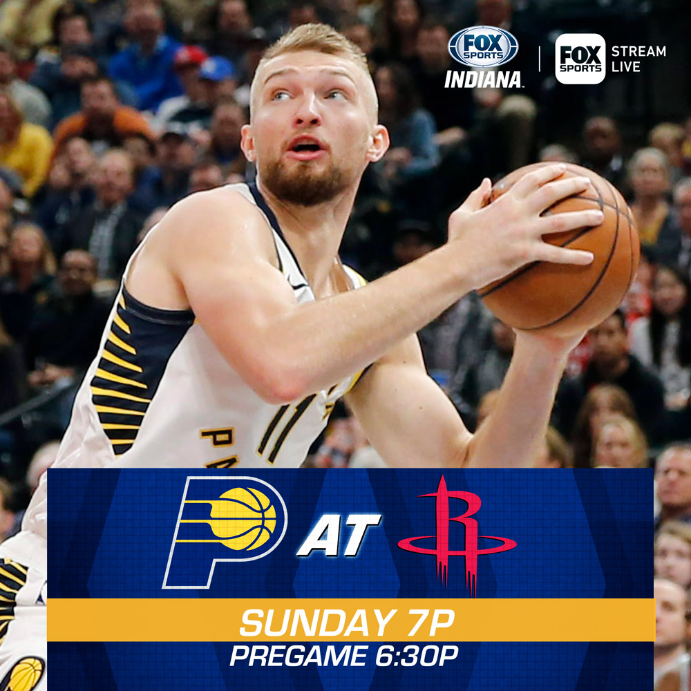 Pacers carry five-game road win streak into matchup at Houston