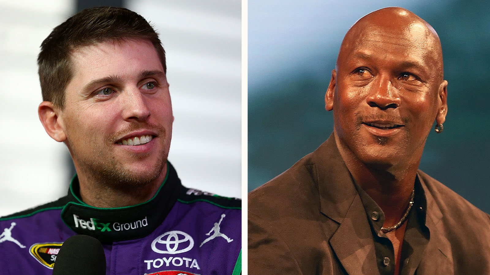 Michael Jordan made a bet with Denny Hamlin before Chicagoland