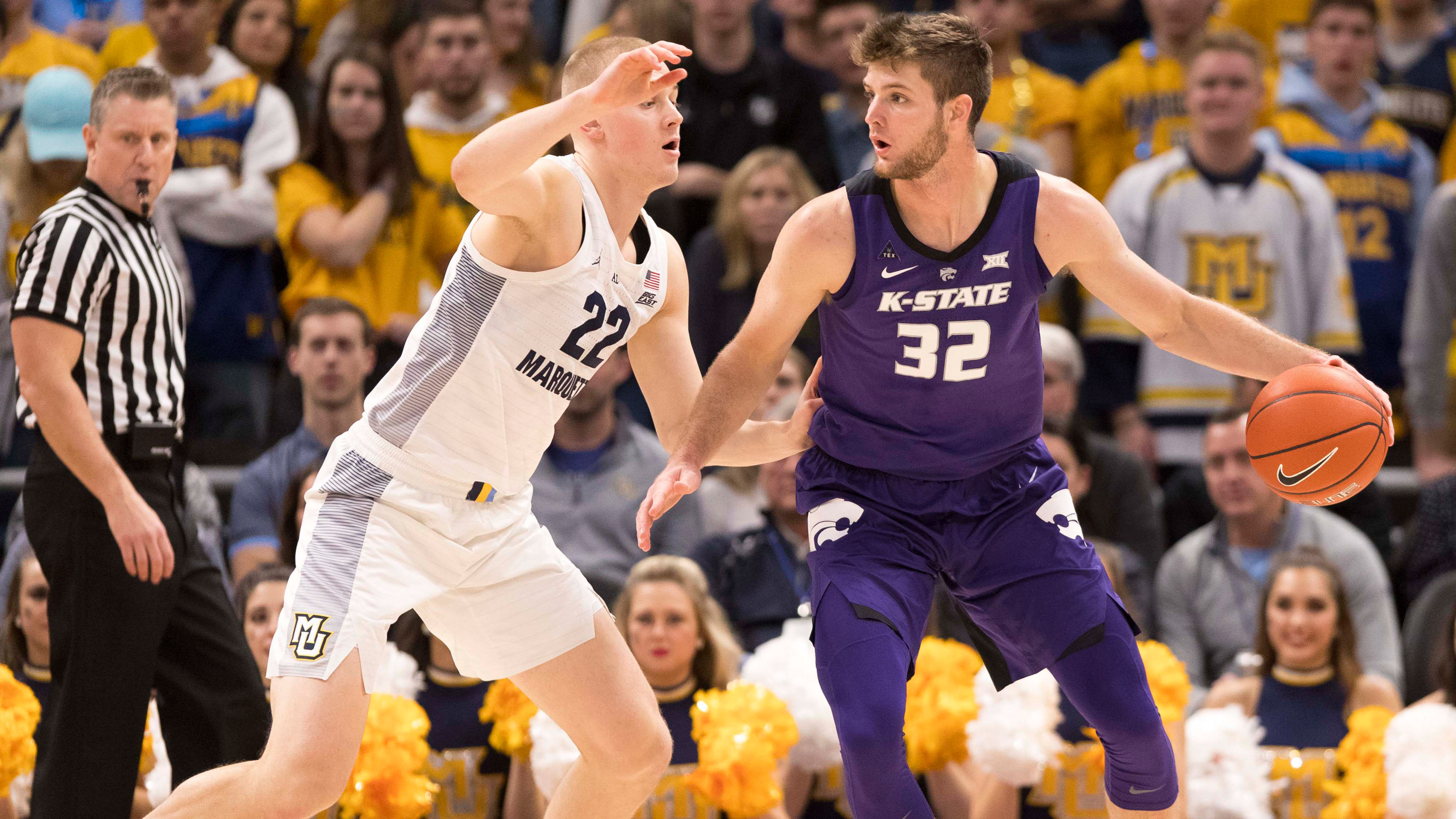 No. 12 Kansas State handed first loss as defense struggles in 83-71 defeat