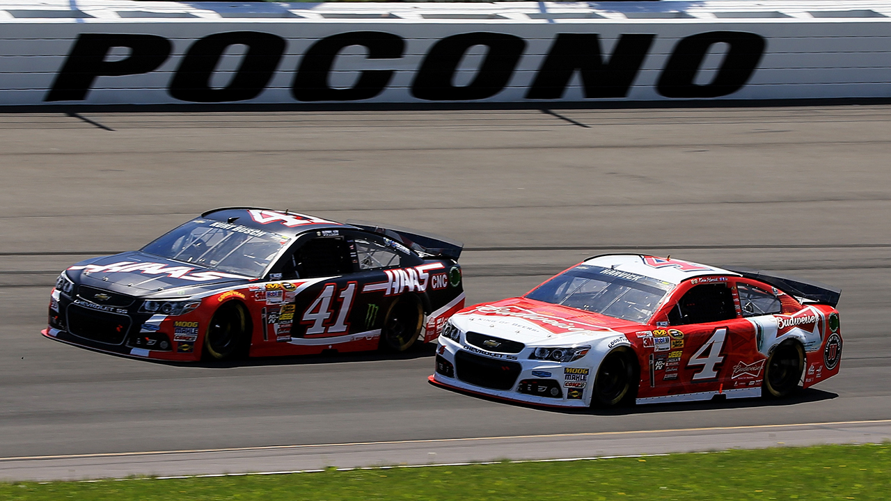 Stewart-Haas Racing has up-and-down day at 'Tricky Triangle'
