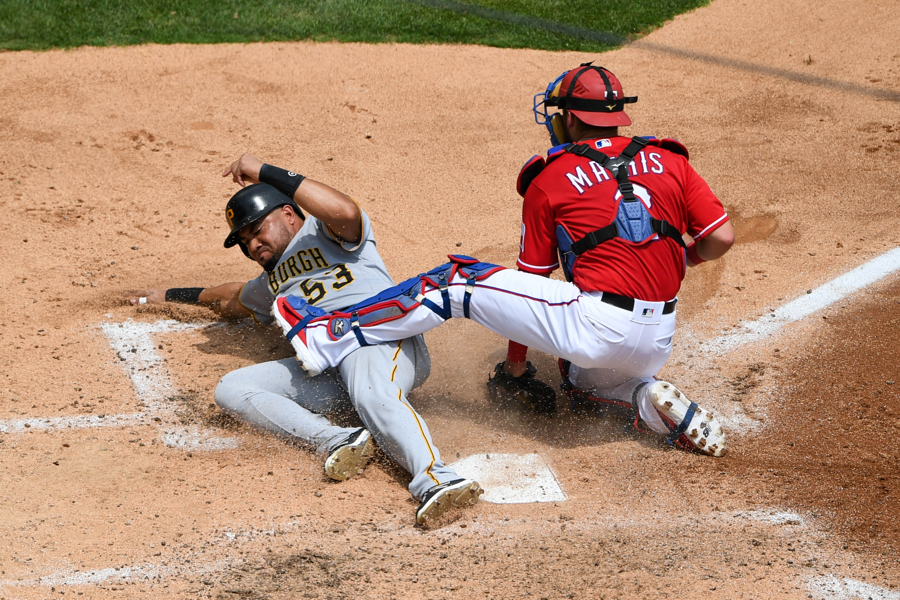 Pirates top Rangers 7-5 on Wednesday afternoon