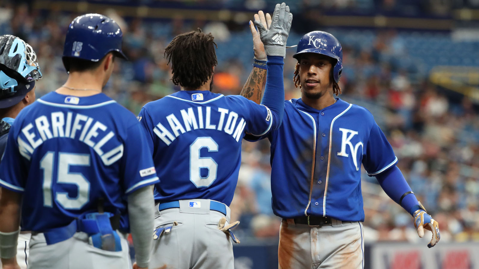 Royals snap five-game losing streak with 10-2 victory over Rays