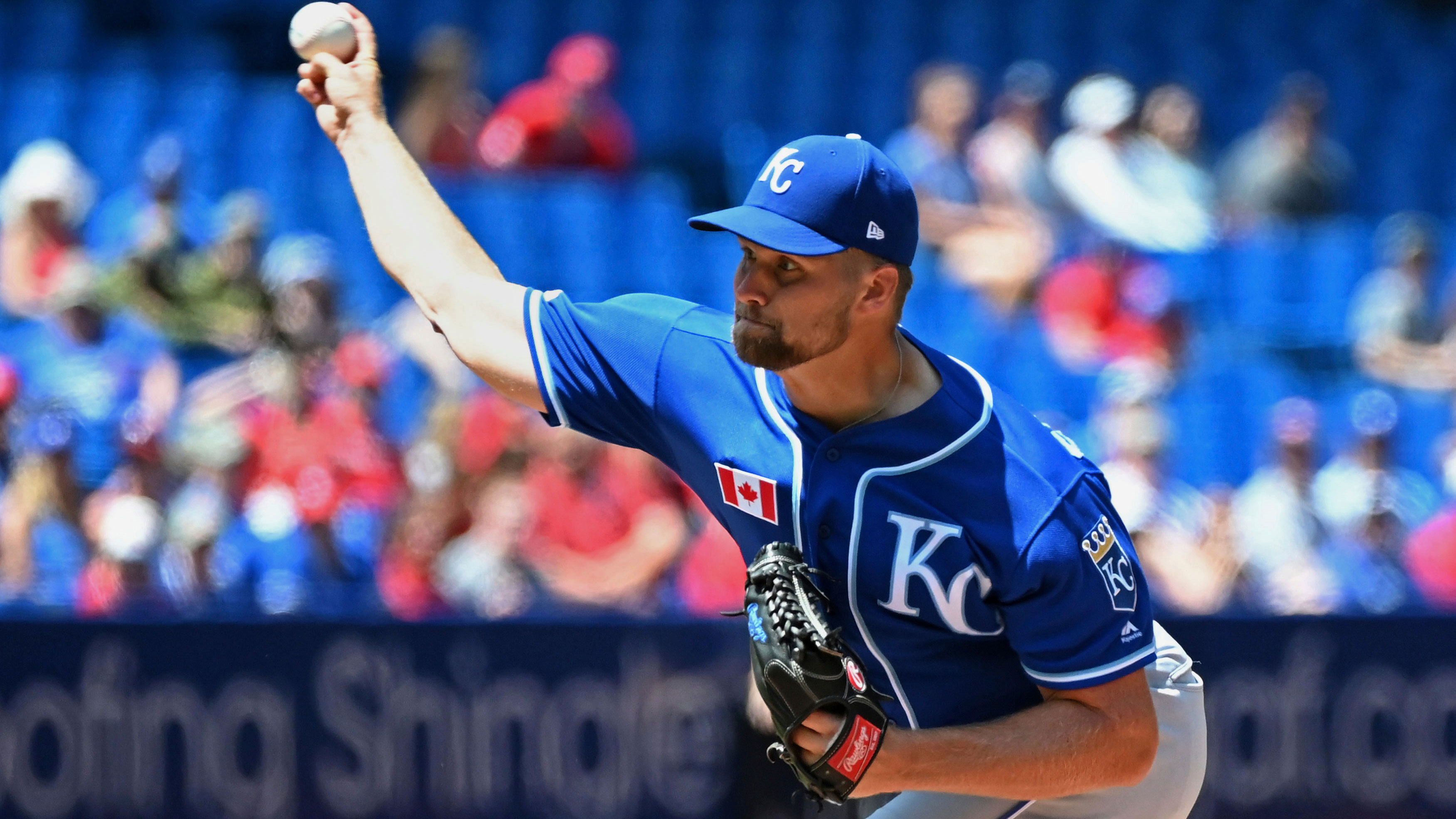 Toronto bats reign supreme on Canada Day in 11-4 Royals loss