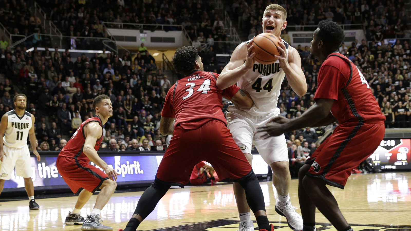 Purdue coasts to 115-74 season-opening win over SIUE