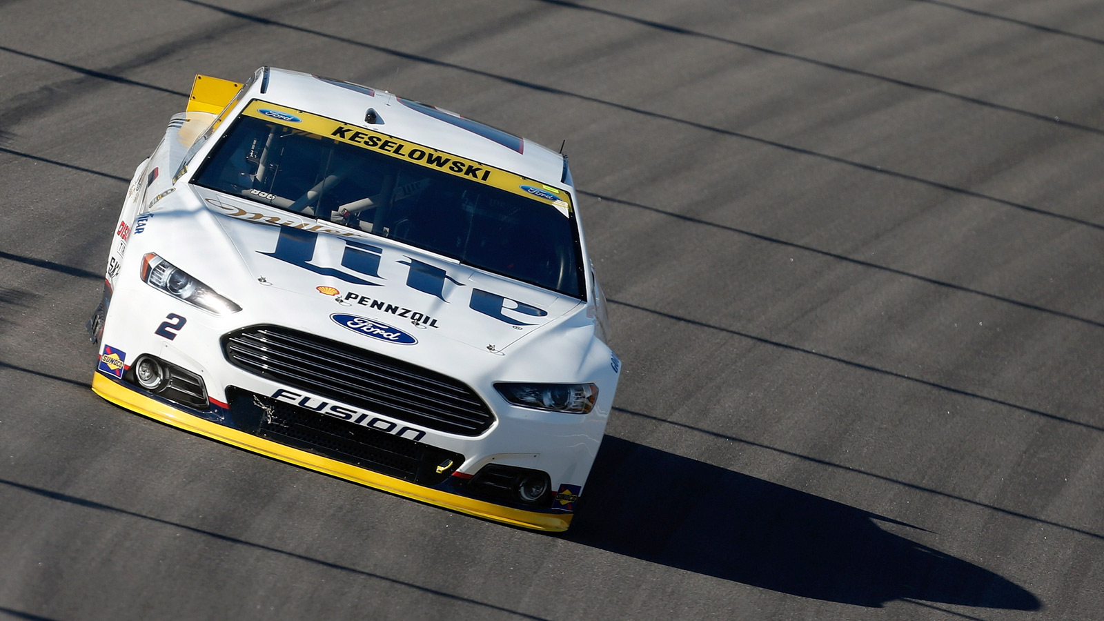 Brad Keselowski's ninth-place run at Kansas culminated up-and-down day