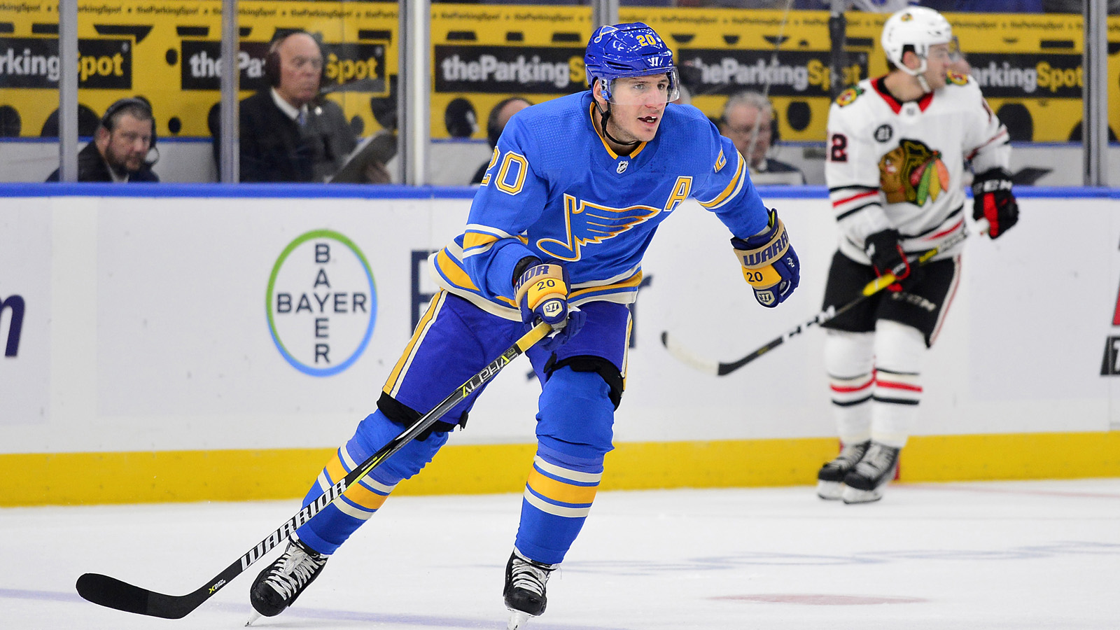 Blues activate Steen from IR after six-game absence