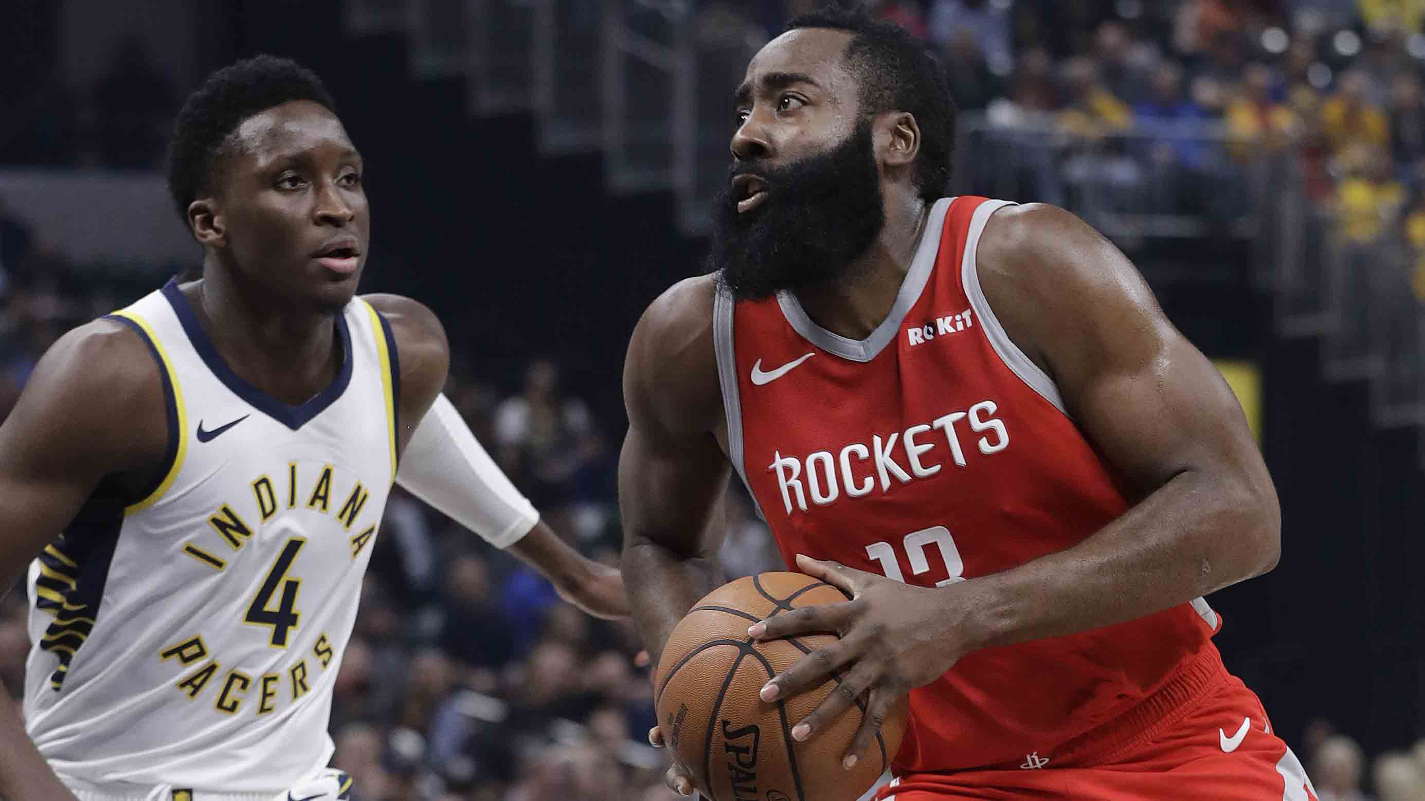 Pacers battle with Rockets but Houston pulls away with 98-94 win