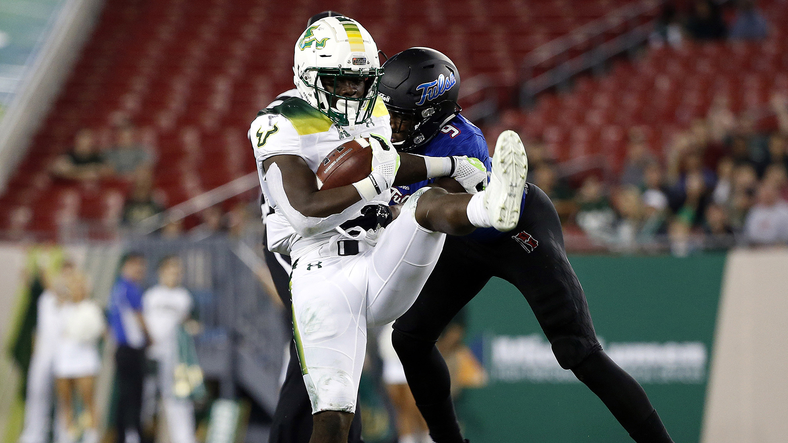 USF weathers the storm late, holds off Tulsa at home