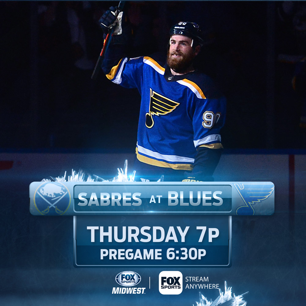 Blues seeking second straight win as O'Reilly faces Sabres for first time since trade