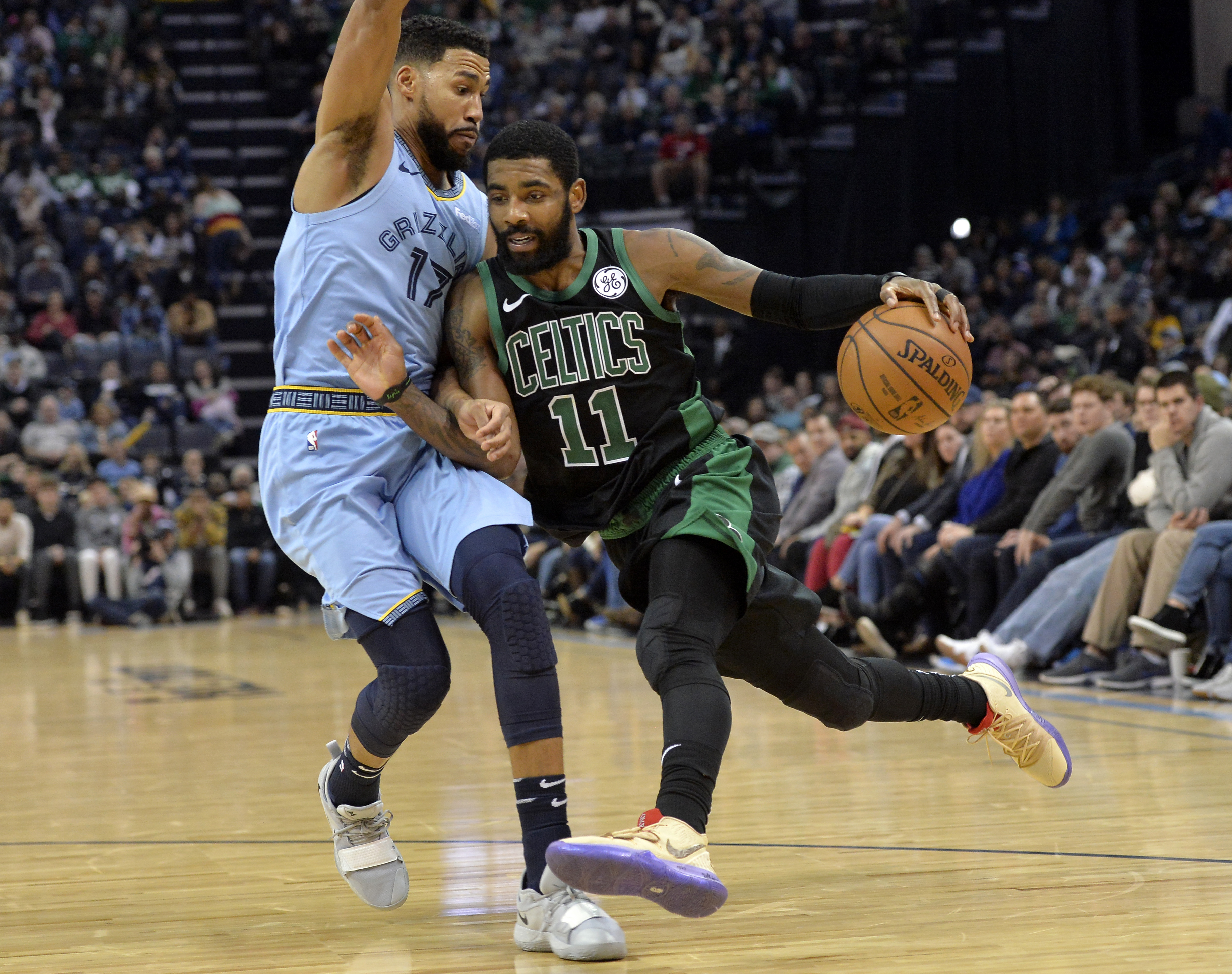 Irving, Horford lead rally as Celtics beat Grizzlies 112-103