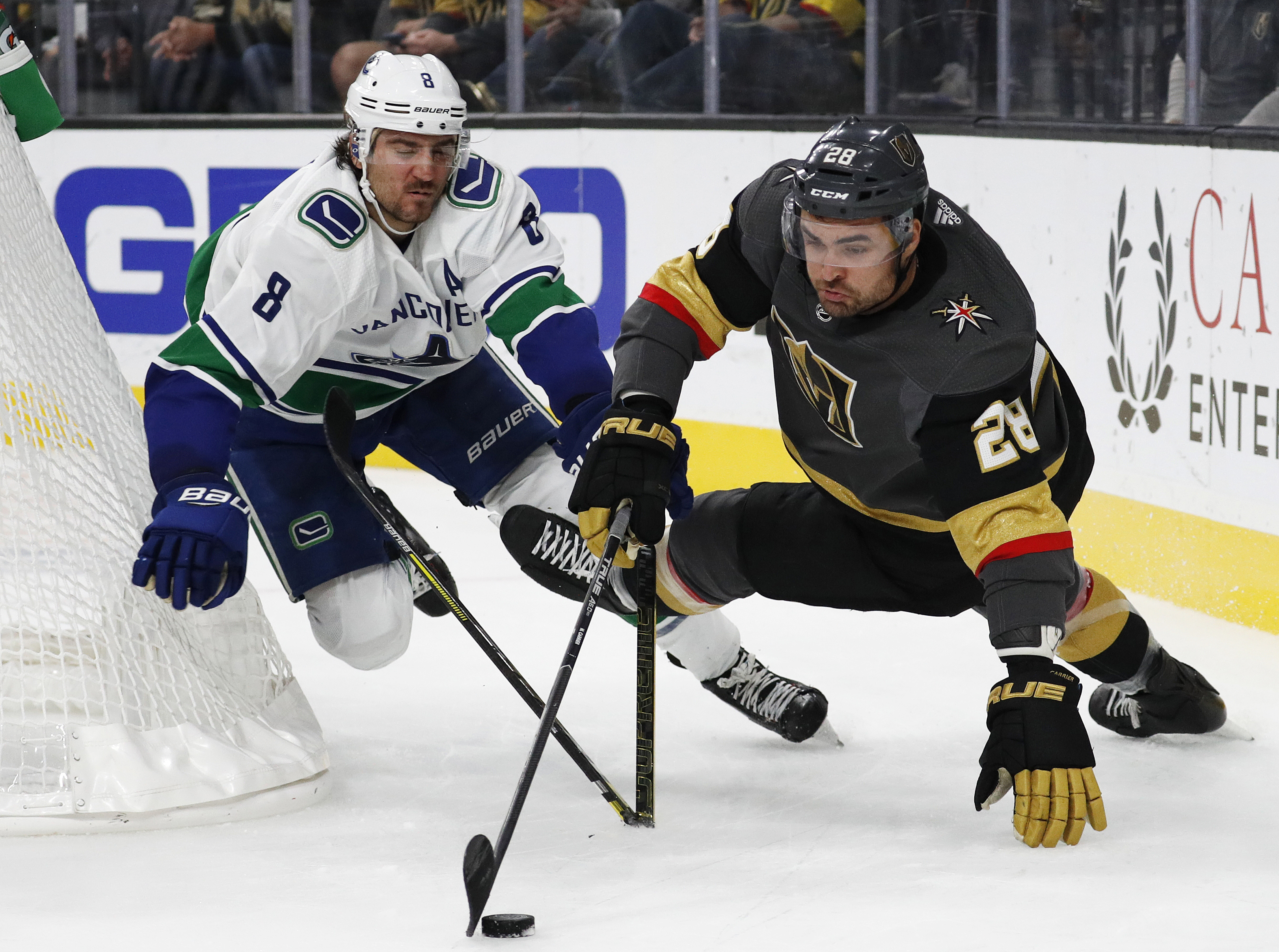 Granlund scores in shootout, Canucks beat Golden Knights 3-2