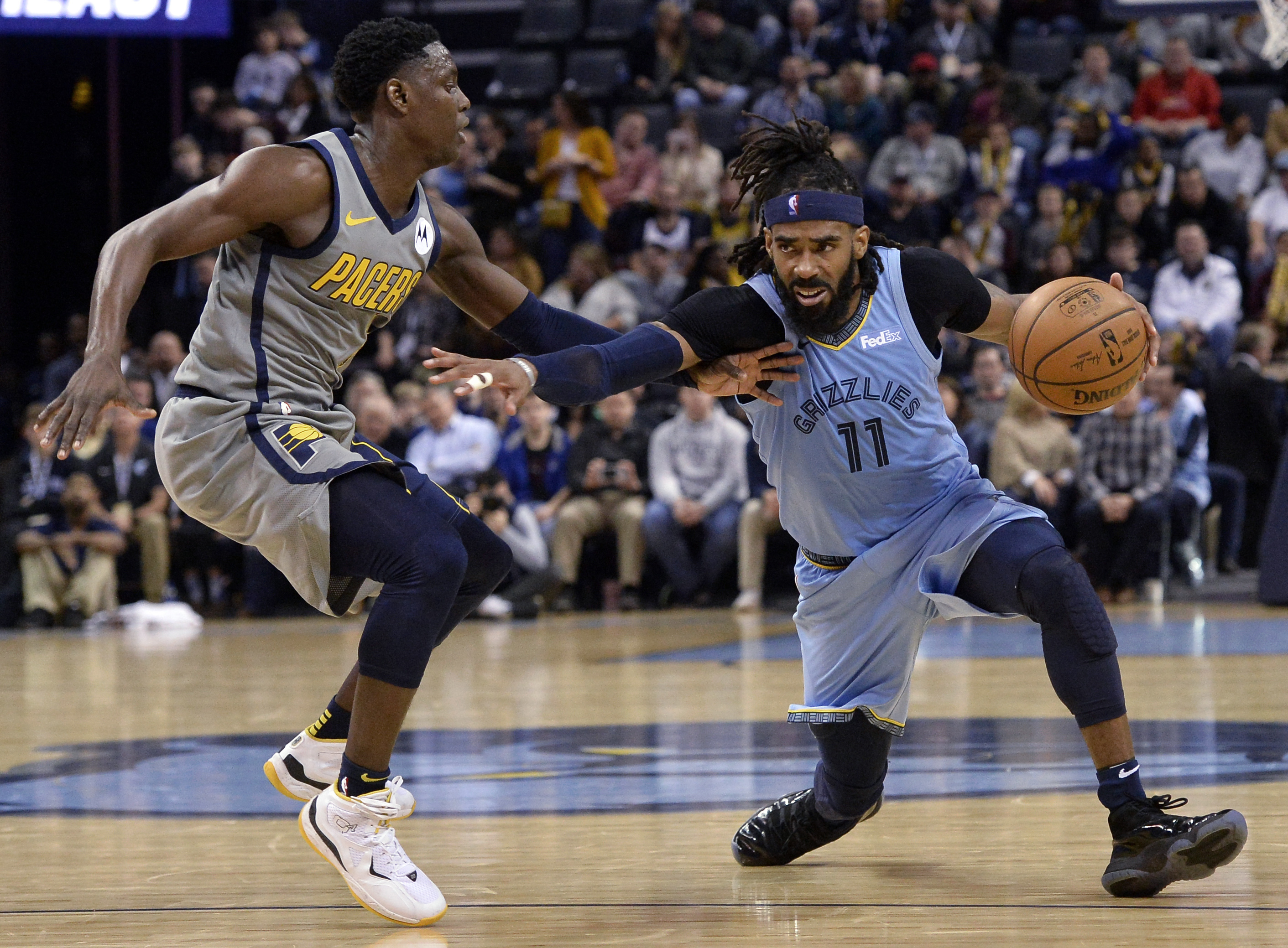 Conley, Jackson get Grizzlies past Pacers to end 8-game skid