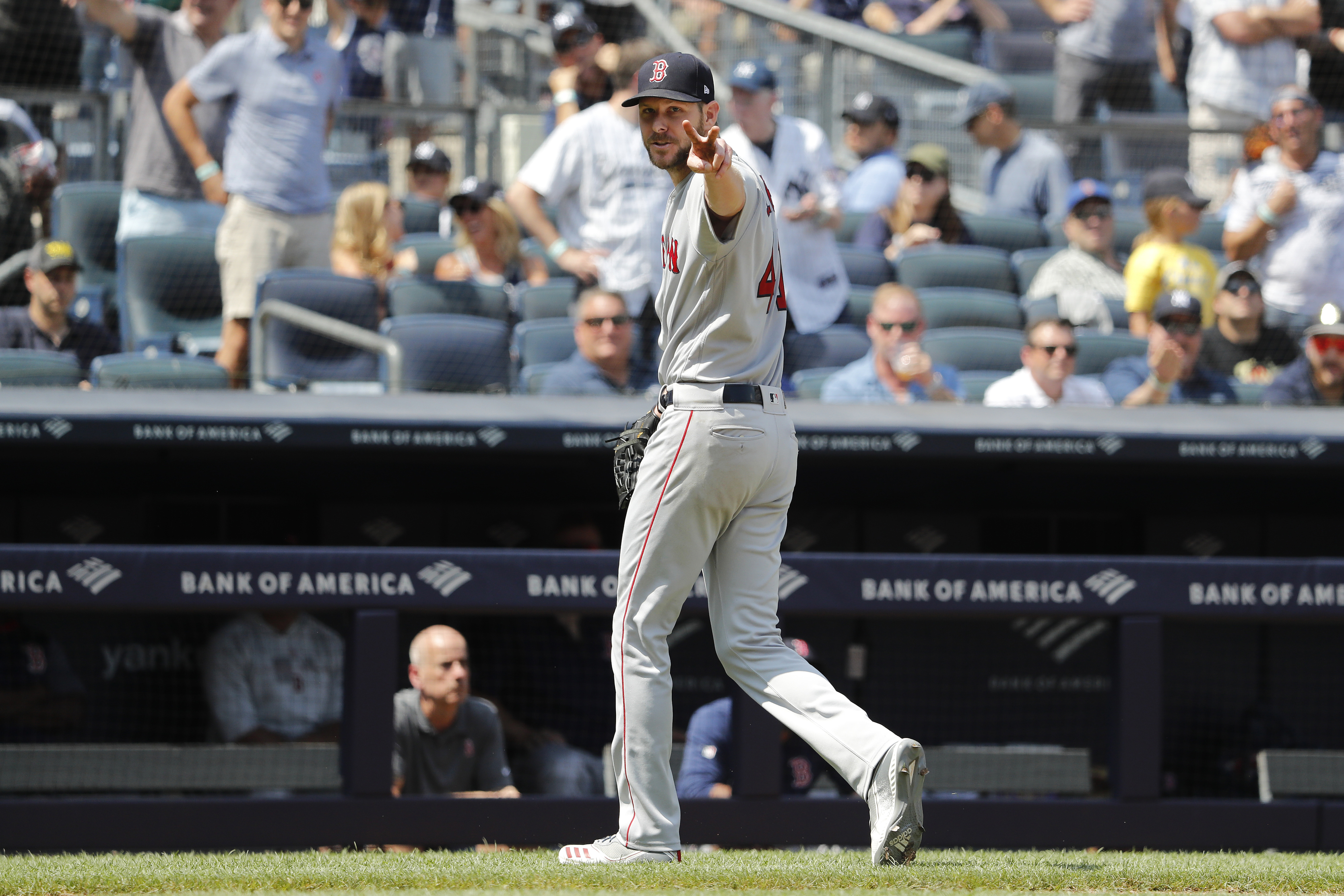 Sale fumes as Red Sox get swept by Yankees, lose 7 in row