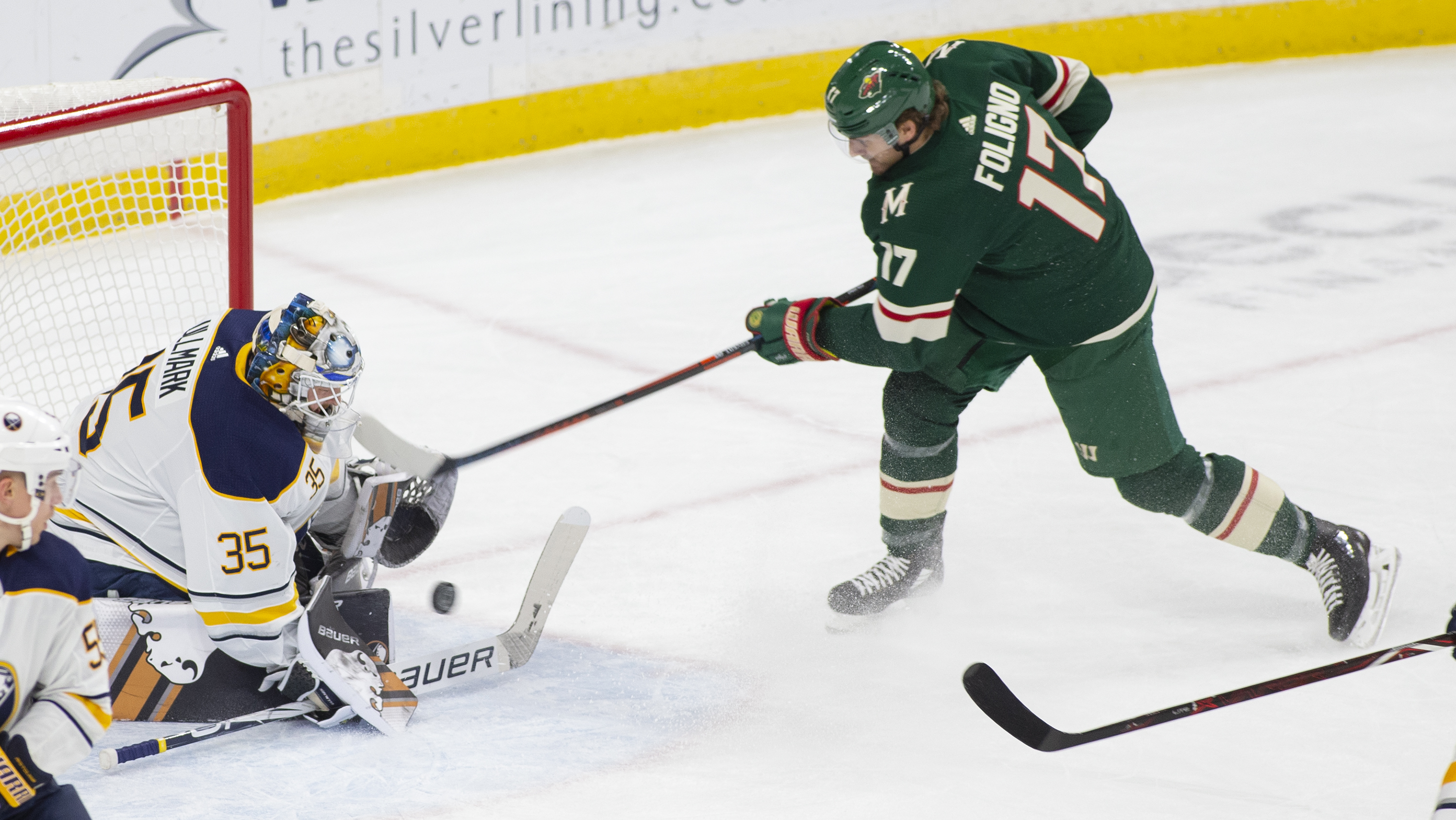 Pominville’s goal completes comeback as Sabers beat Wild 3-2