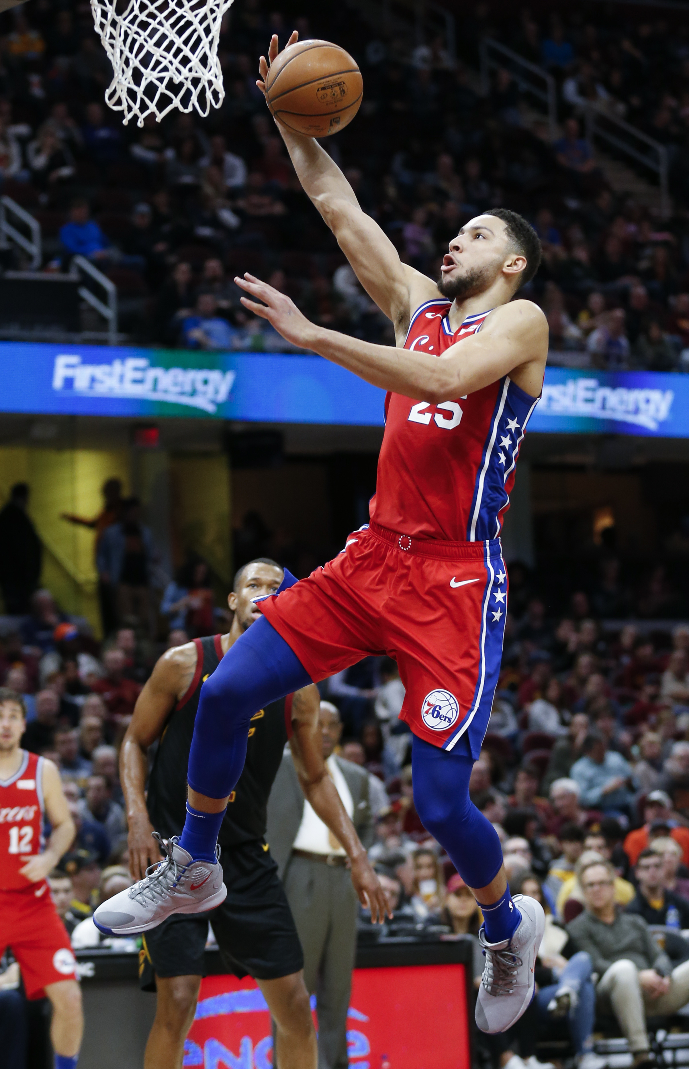 Ben Simmons has triple-double, 76ers rout Cavaliers 128-105