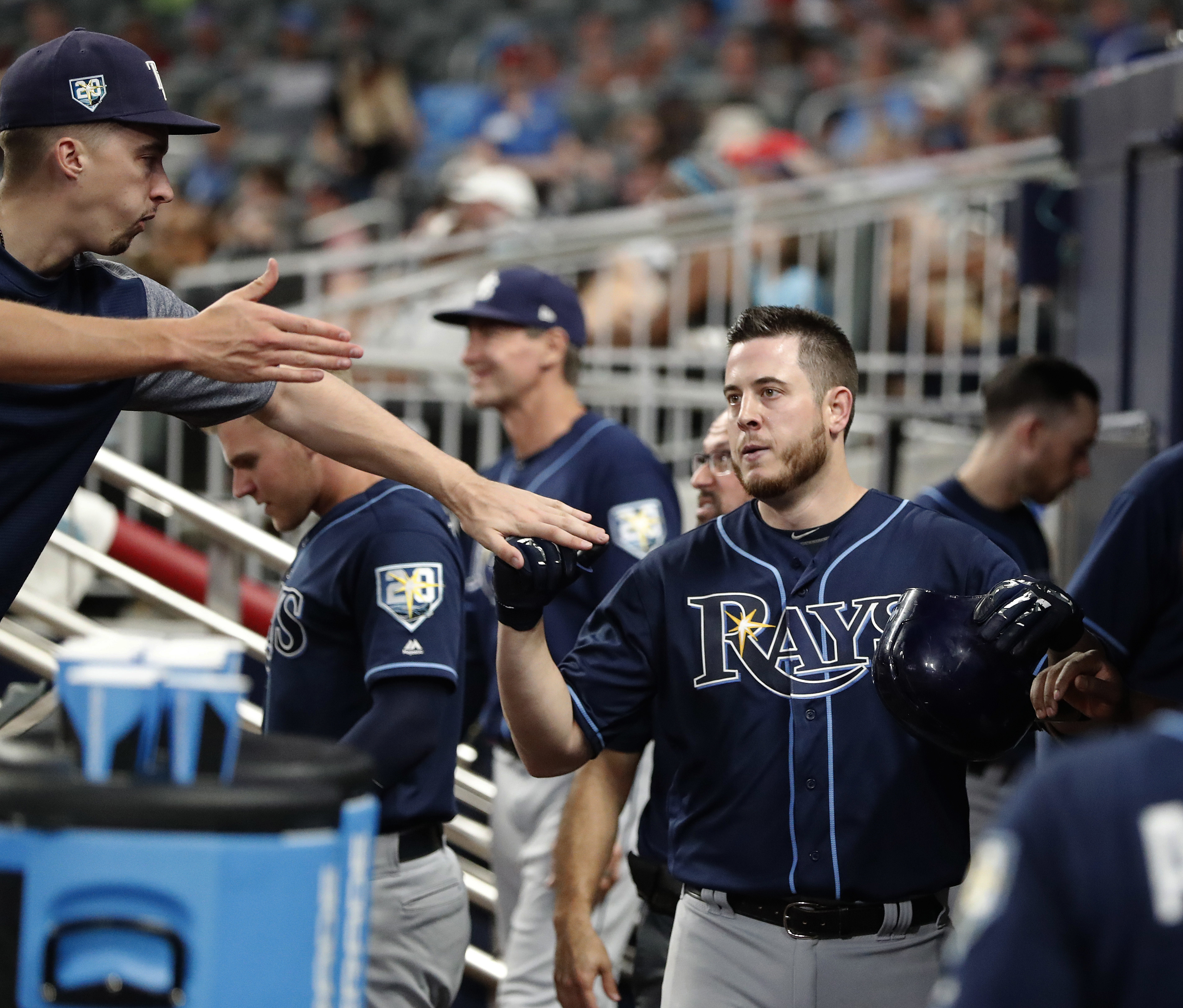 Cron, Pham power Rays past Braves