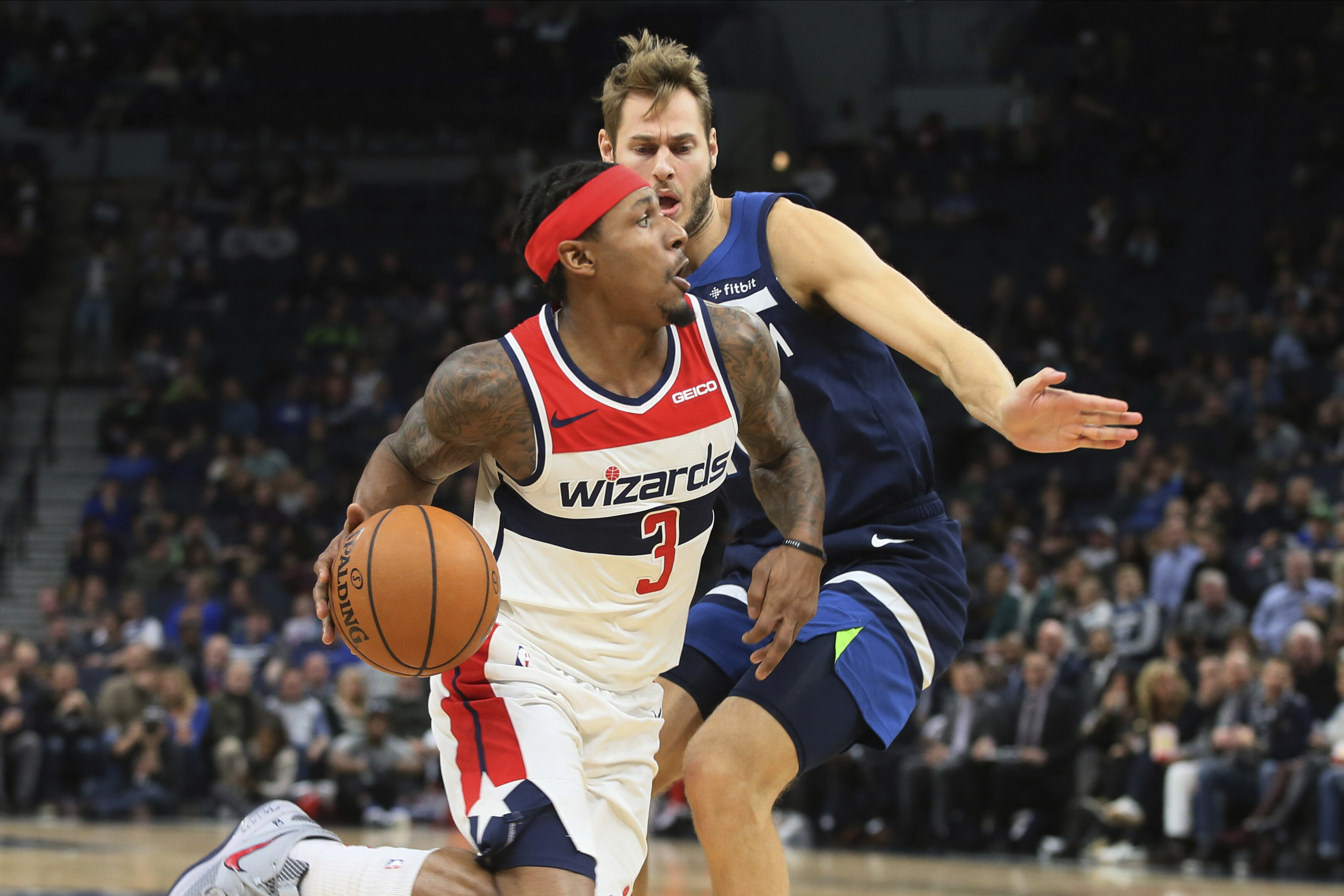 Beal scores 44 again as Wizards beat Timberwolves 137-116