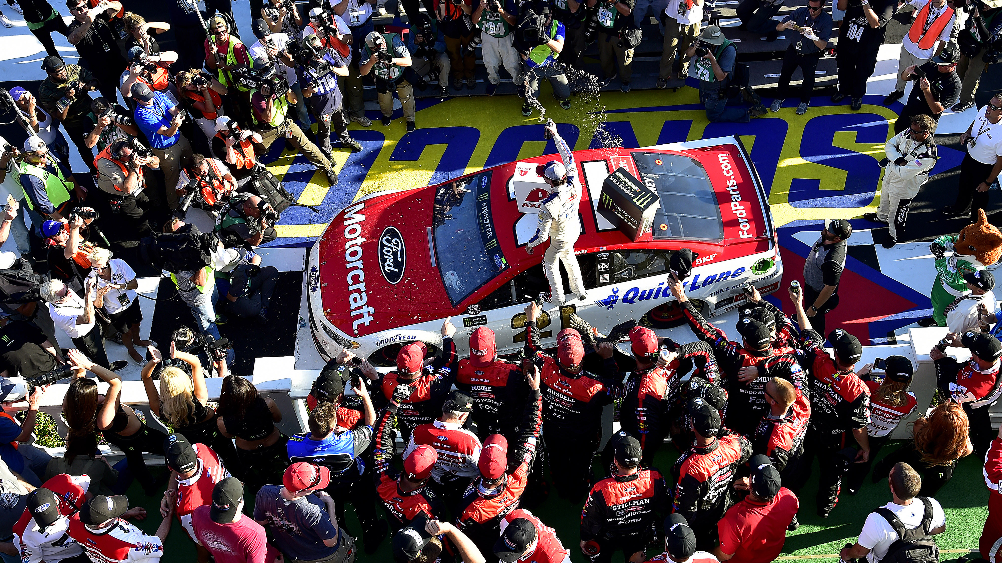 10 quick facts about Ryan Blaney's first Cup Series win