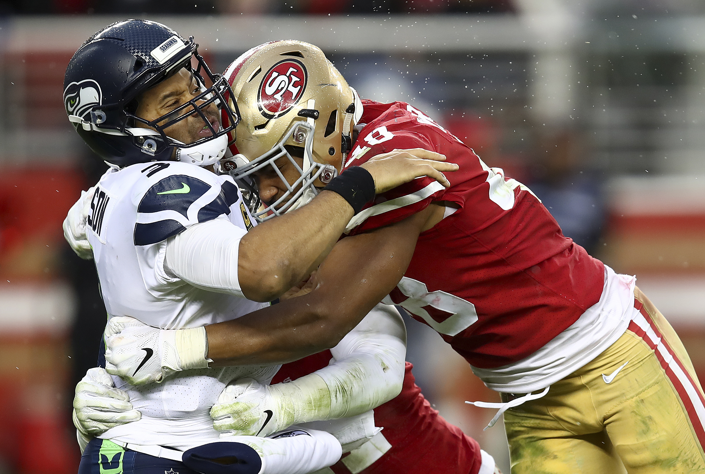 Seahawks blow chance to clinch playoffs with OT loss to SF