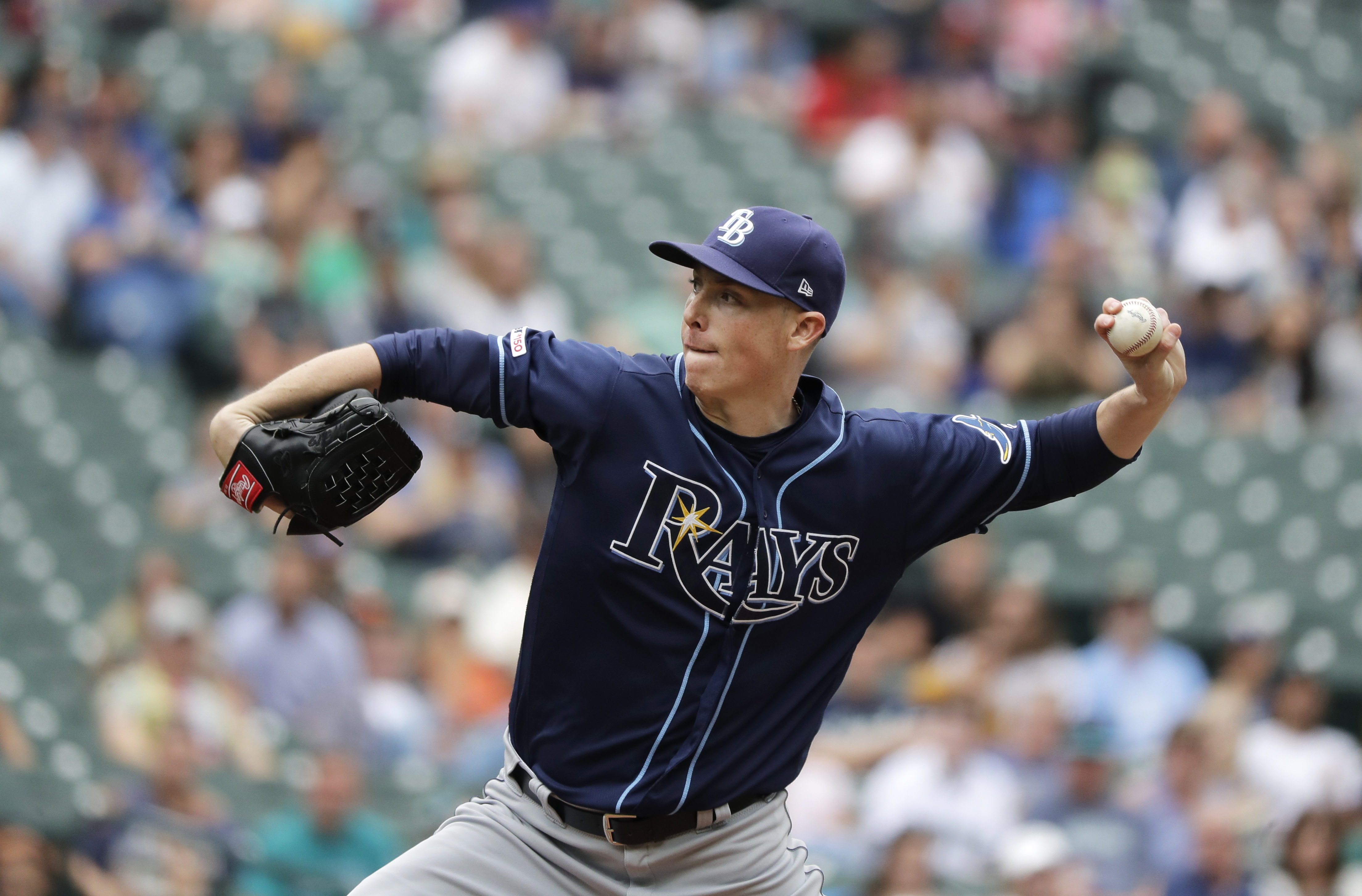 Rays' Yarbrough "little angry" over hook after 8 2/3 innings