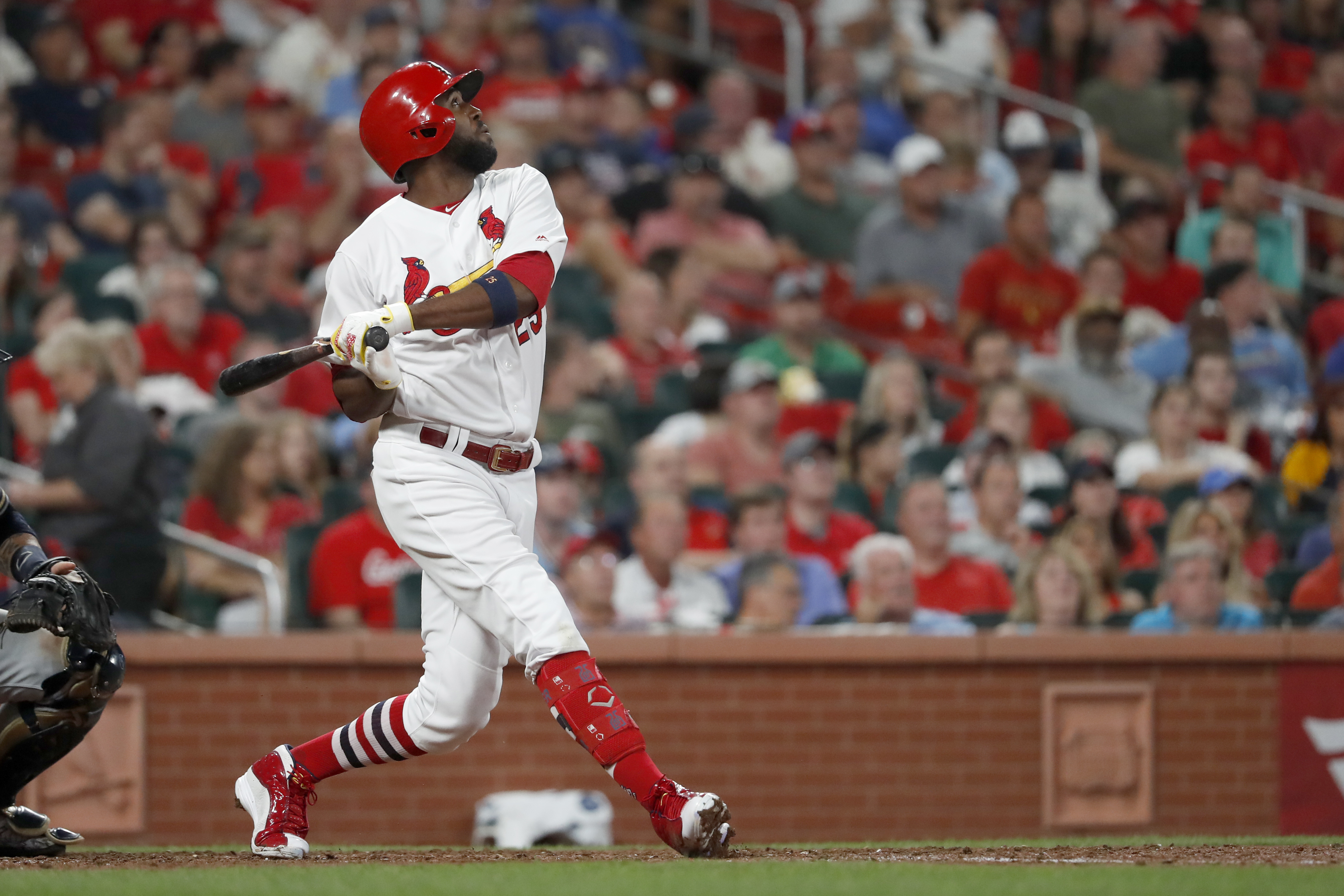 Fowler drives in 4 runs in Cardinals 9-2 win over Brewers