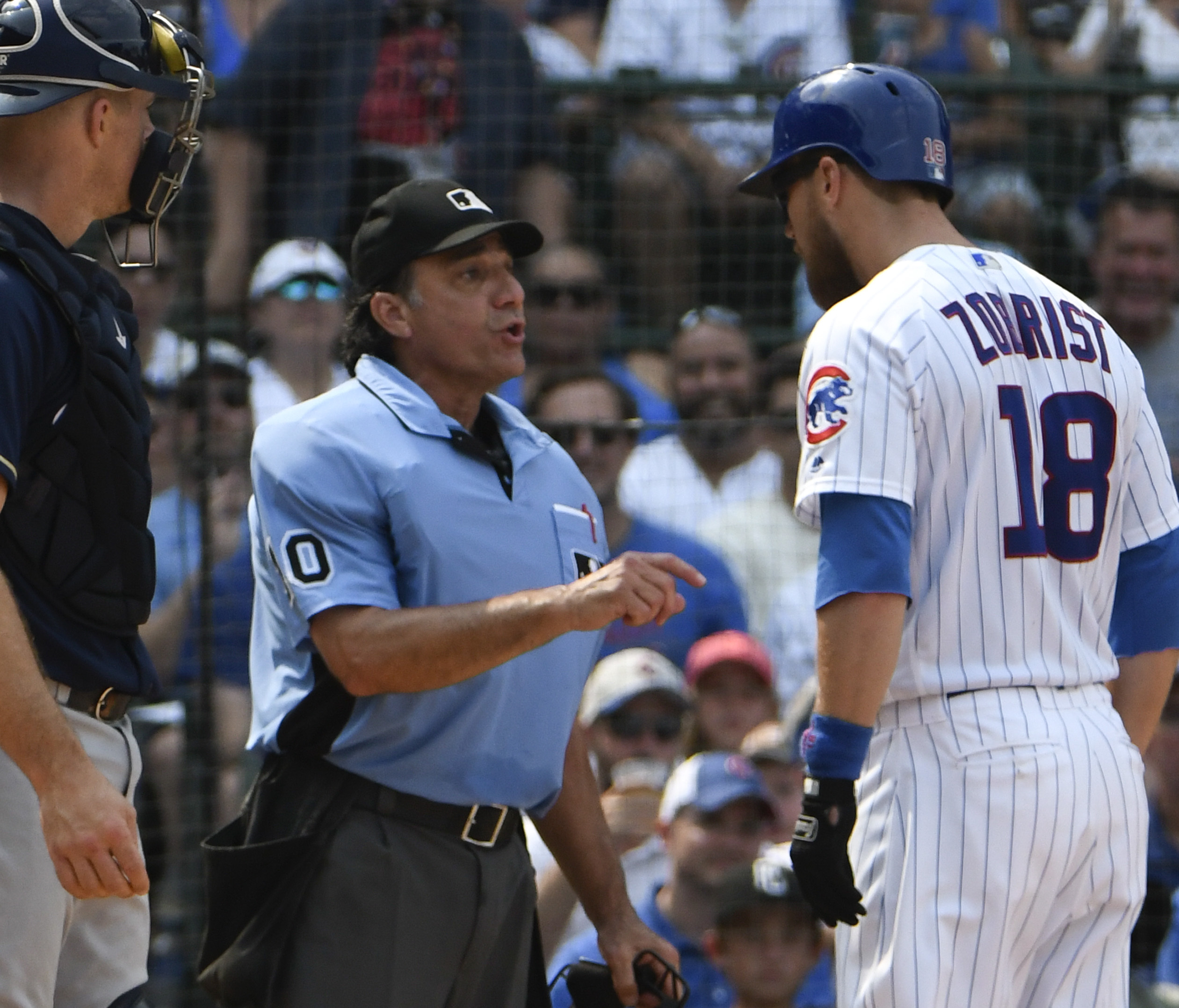 Cubs’ Maddon tossed against Brewers; 2nd ejection in 4 games