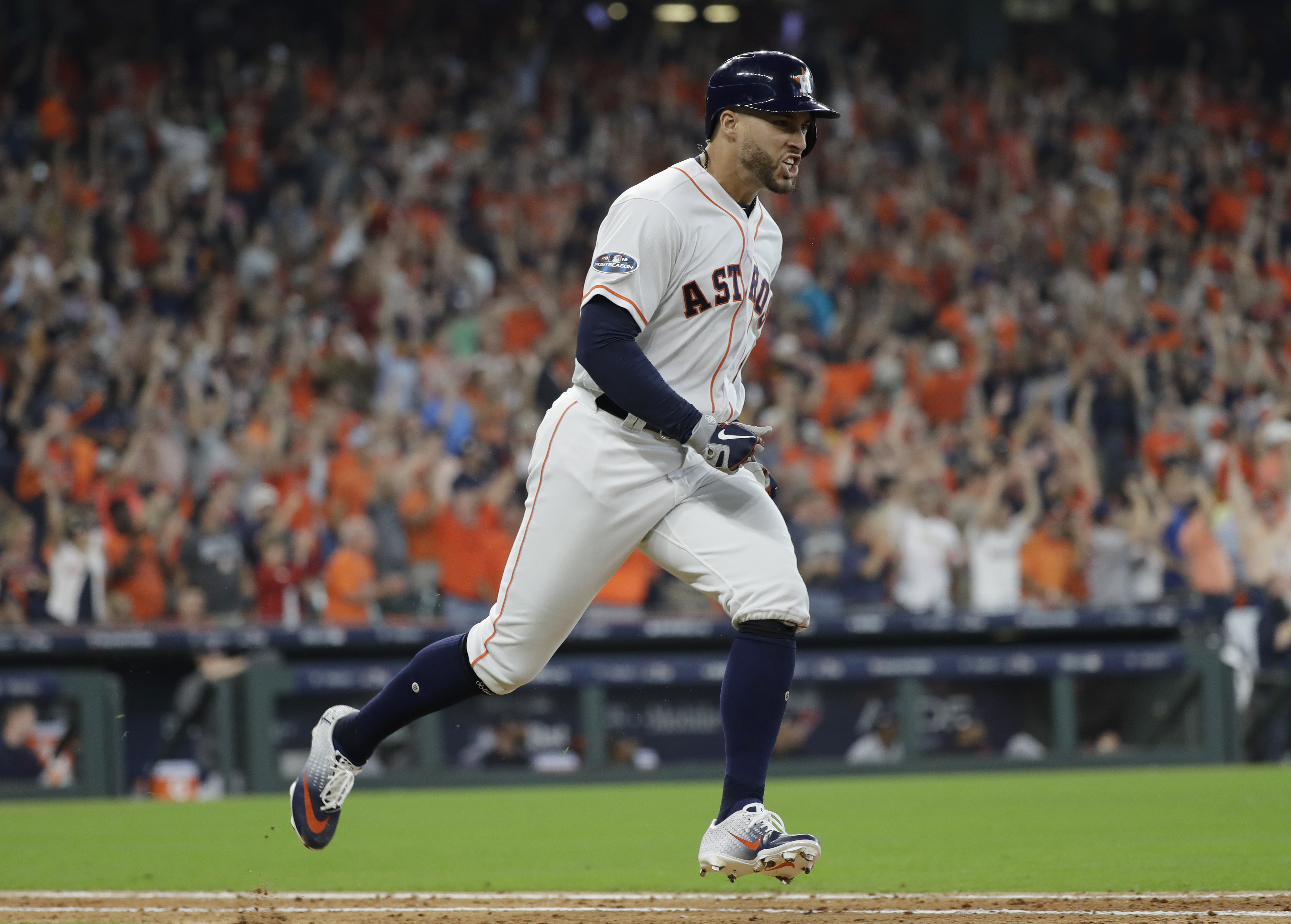 Springer, Astros hit 4 HRs, down Indians 7-2 in ALDS opener