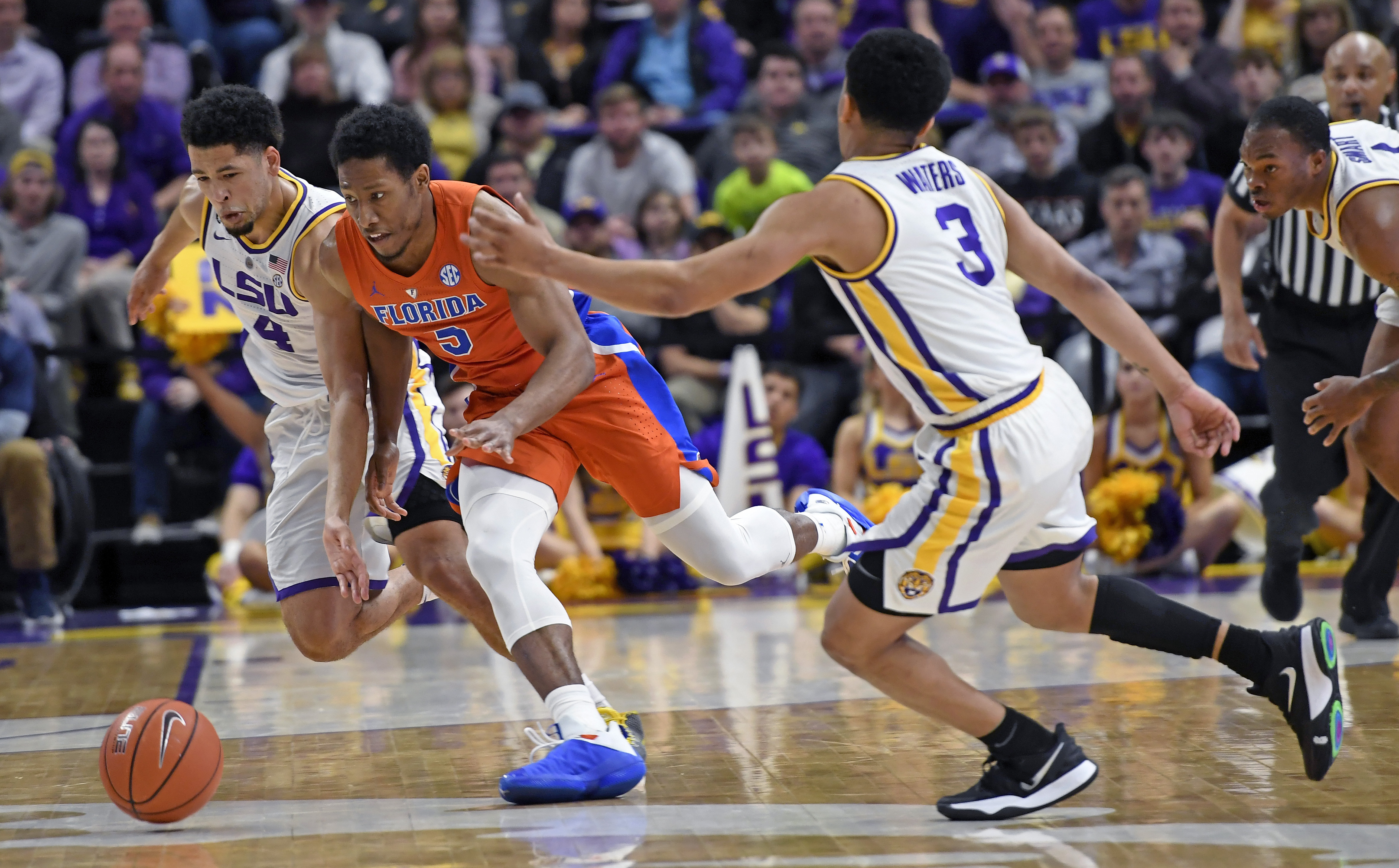 No. 13 LSU's top scorer Waters out vs. No. 5 Tennessee