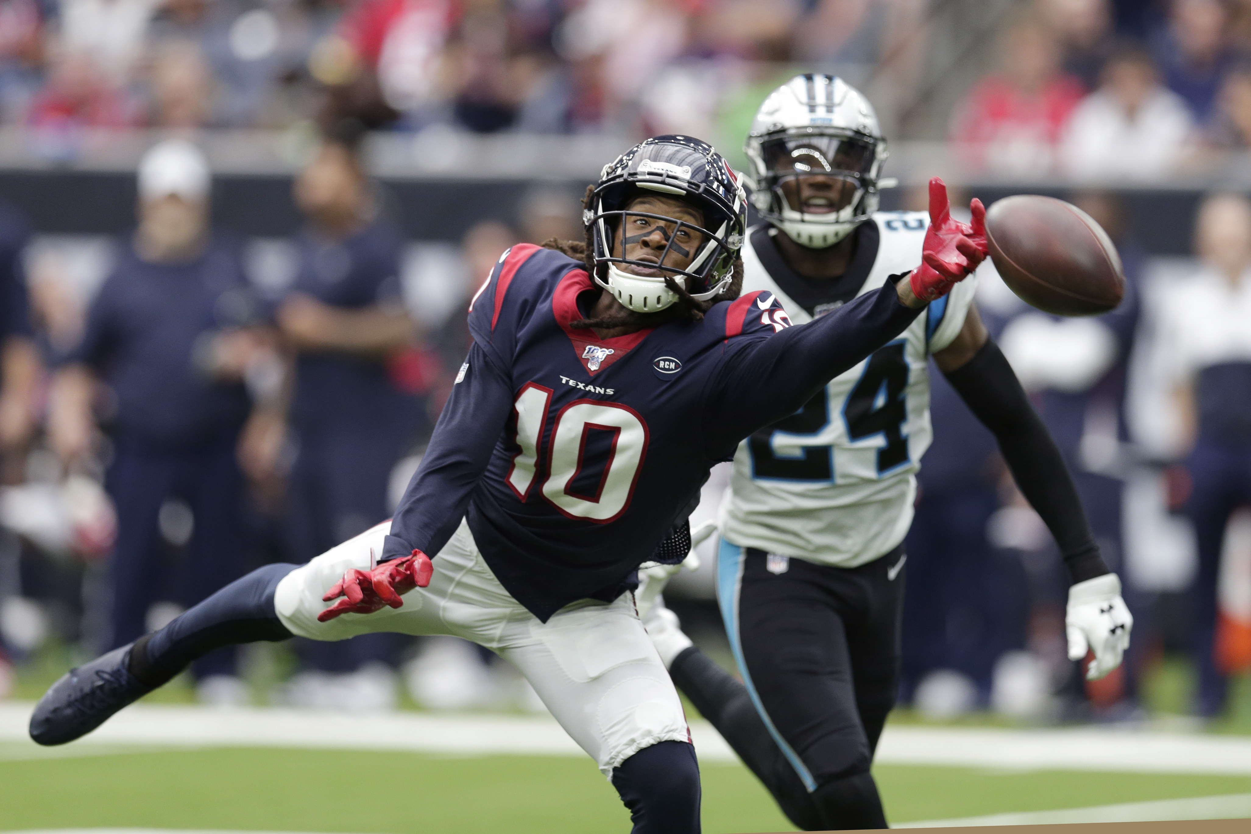 Houston, TX, USA. 29th Sep, 2019. Carolina Panthers wide receiver